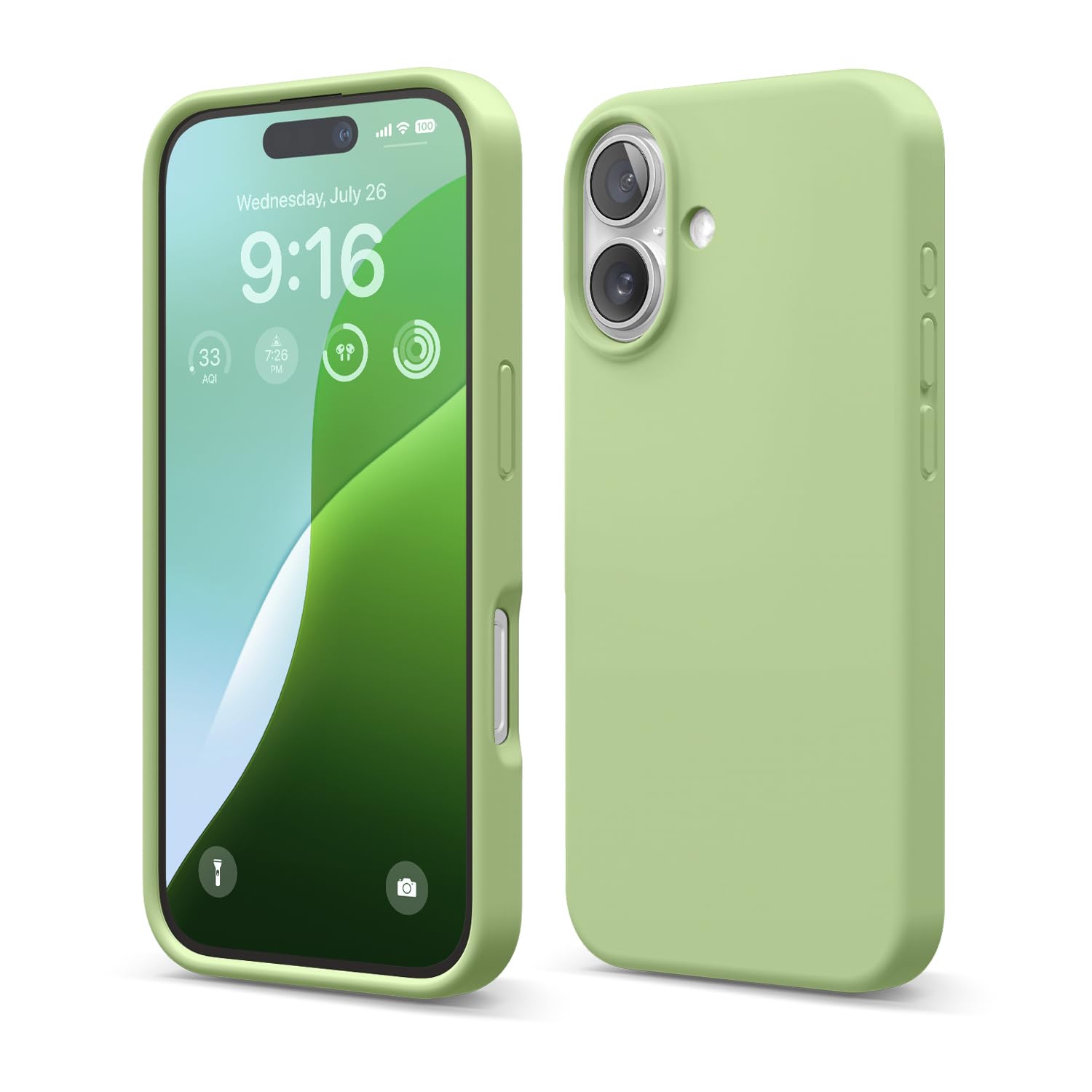 Foto 2 pulgar | Funda De Teléfono Elago Compatible Con Iphone 16, Silicona Líquida - Venta Internacional.