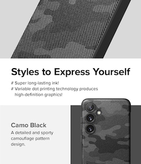 Foto 3 | Funda Ringke Onyx Feels Good Para Samsung Galaxy S24 Plus 5g, Color Negro - Venta Internacional.