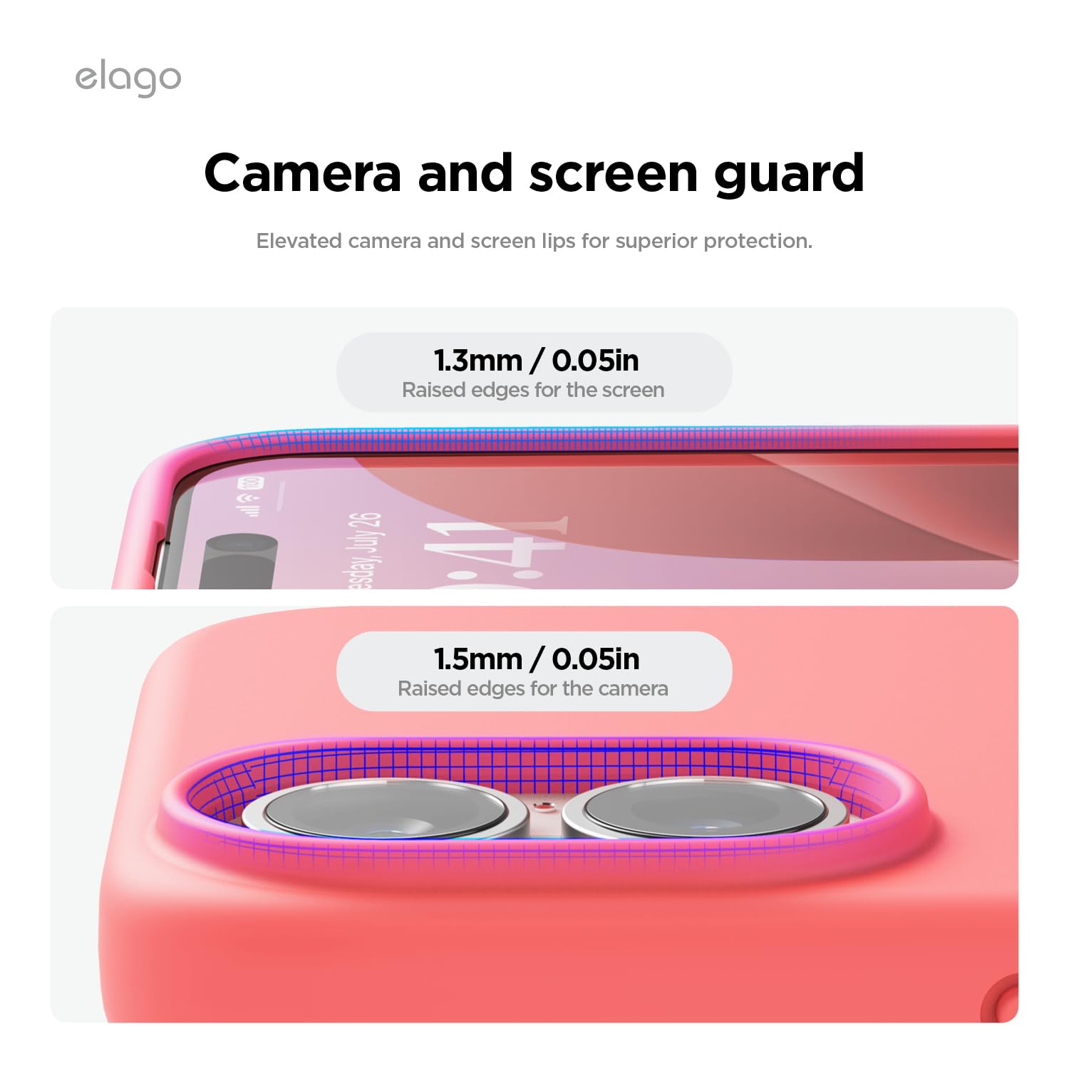 Foto 6 pulgar | Funda De Teléfono Elago Compatible Con Iphone 16, Silicona Líquida - Venta Internacional.