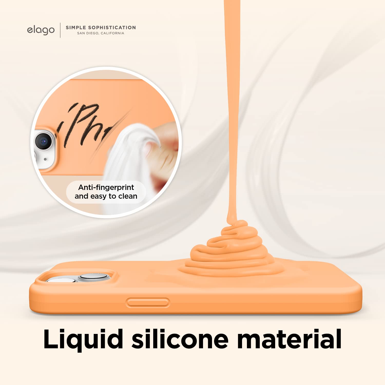 Foto 4 | Funda De Teléfono Elago Compatible Con Iphone 14 De Silicona Líquida - Venta Internacional.