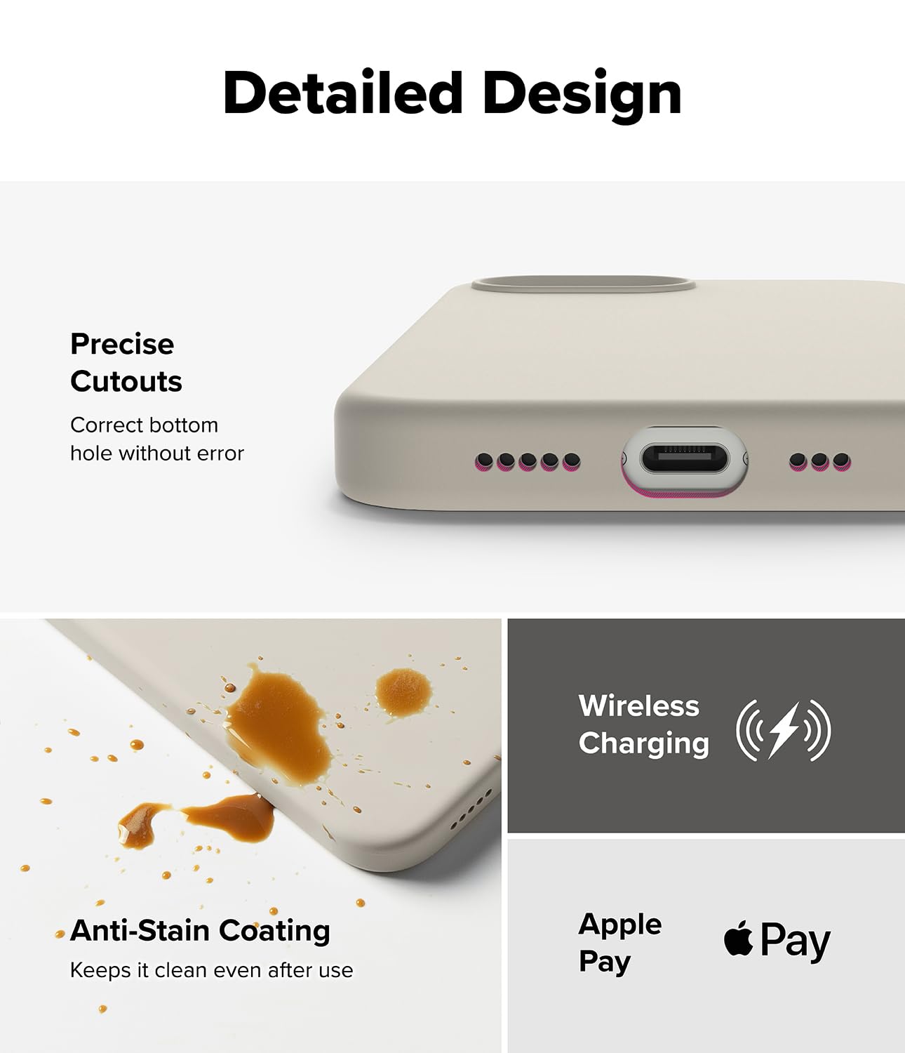 Foto 8 pulgar | Funda Magnética De Silicona Ringke Compatible Con Magsafe - Venta Internacional.