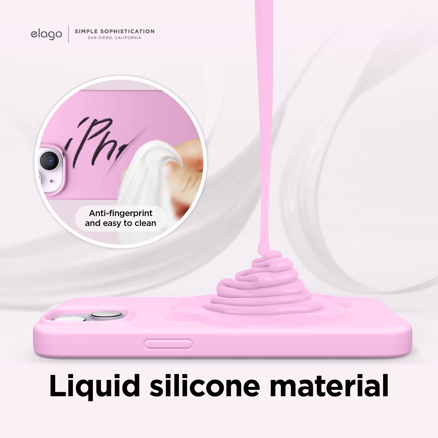 Foto 4 | Funda De Teléfono Elago Compatible Con Iphone 14 De Silicona Líquida - Venta Internacional.