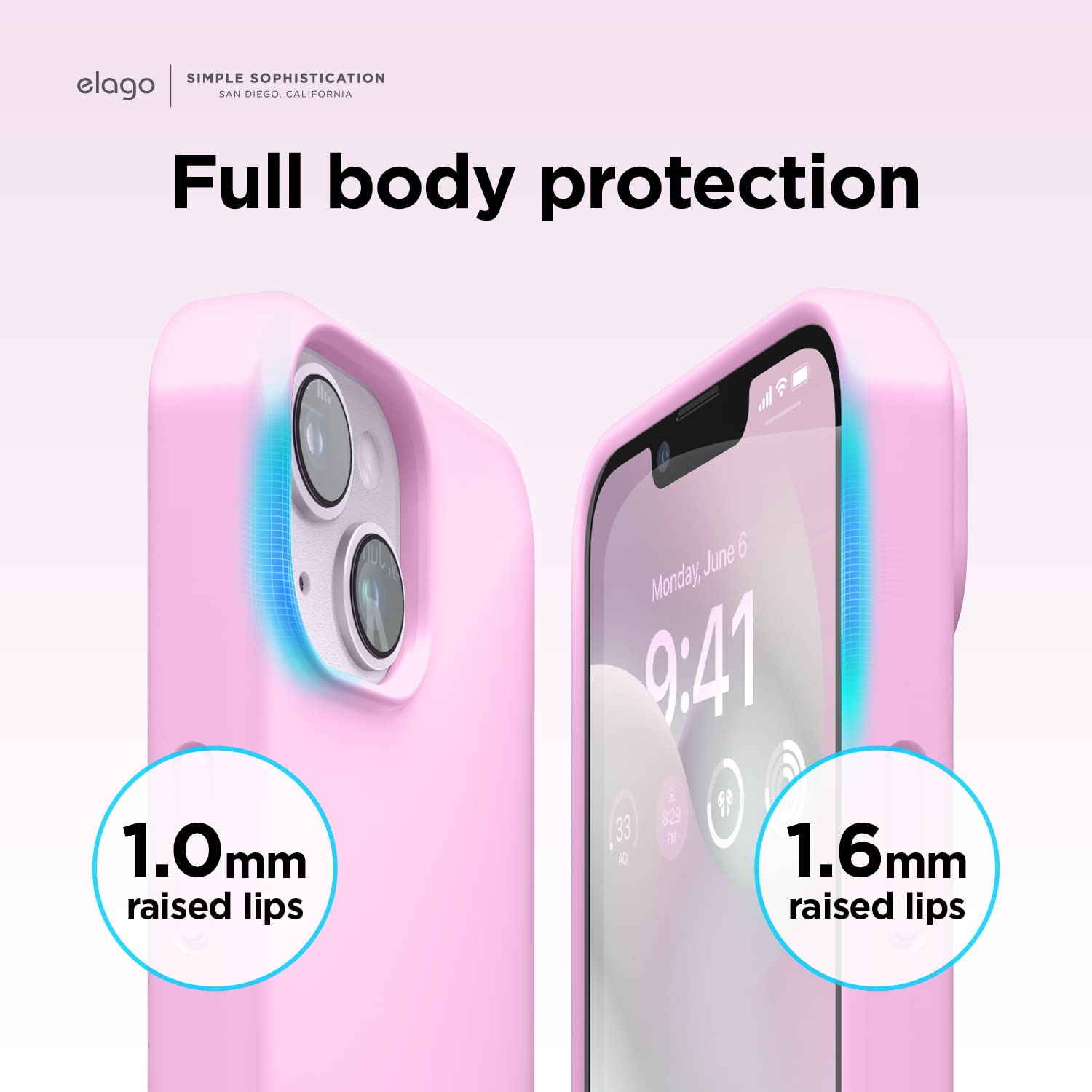 Foto 6 | Funda De Teléfono Elago Compatible Con Iphone 14 De Silicona Líquida - Venta Internacional.