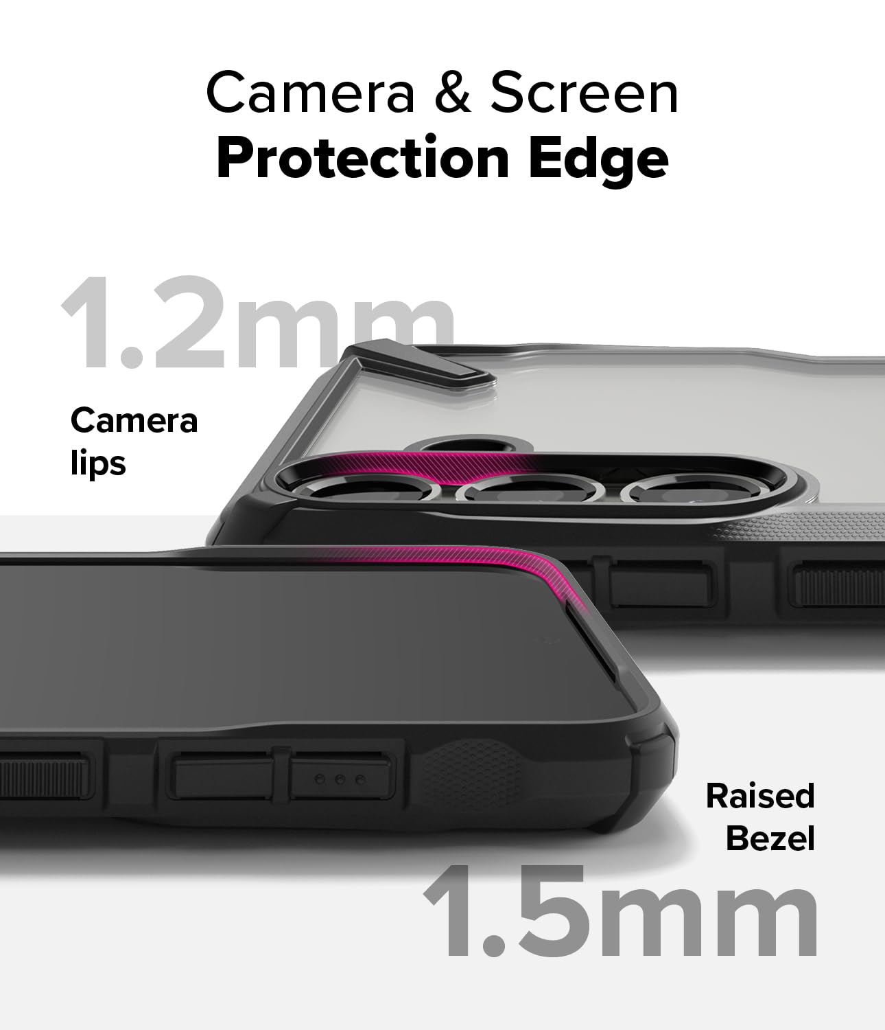 Foto 7 pulgar | Funda Ringke Fusion-x Para Samsung Galaxy S25 Plus, Color Negro - Venta Internacional.