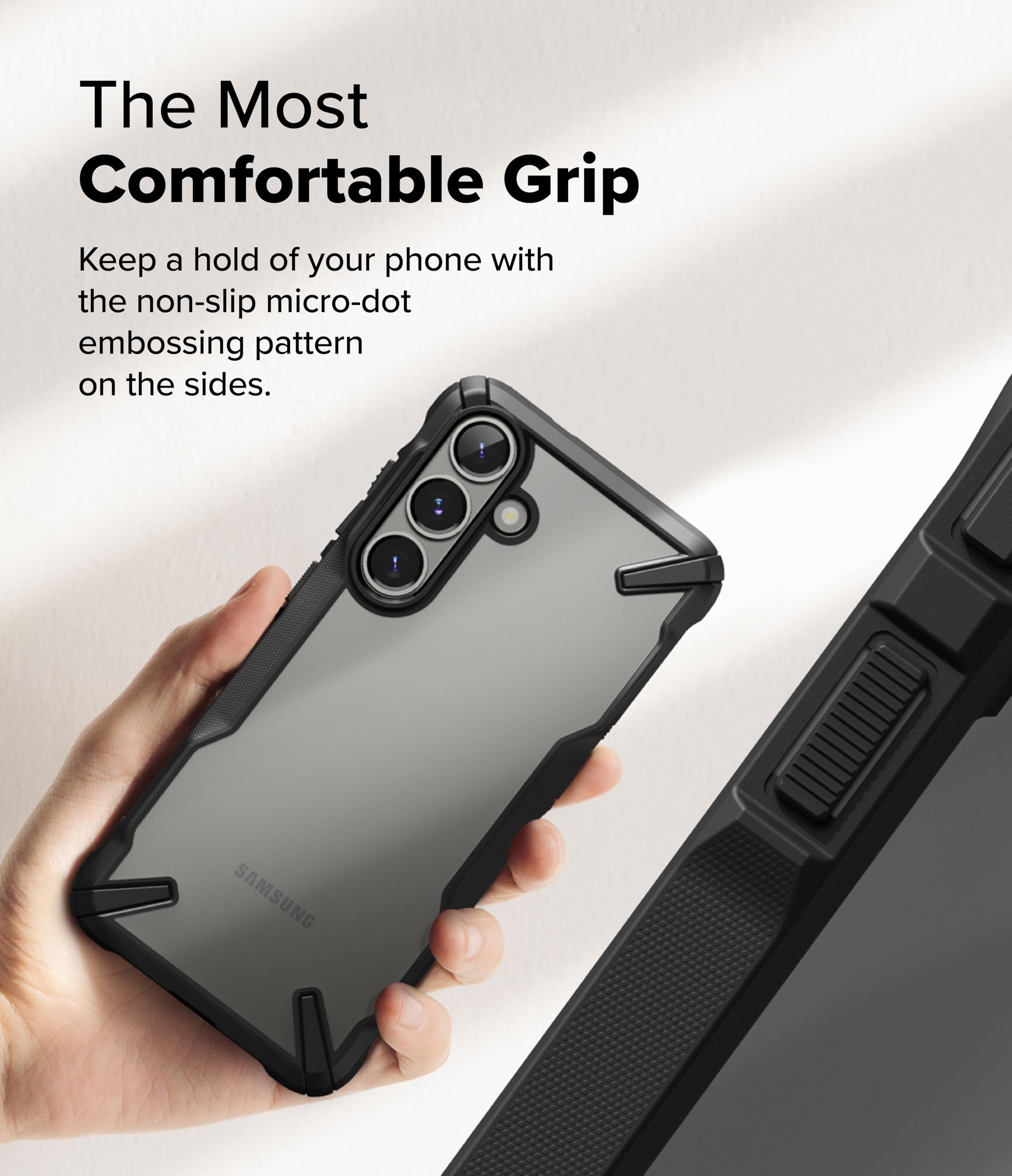Foto 7 | Funda Ringke Fusion-x Para Samsung Galaxy S25 Plus, Color Negro - Venta Internacional.