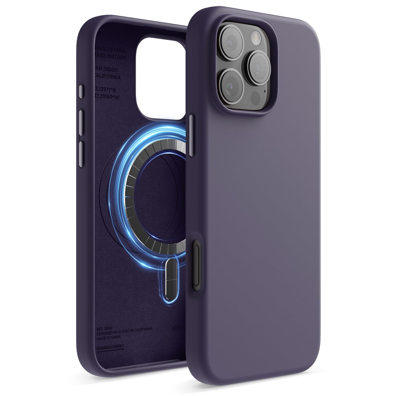 Foto 2 pulgar | Funda De Silicona Magnética Elago Para Iphone 16 Pro Max De 6.9 Pulgadas - Venta Internacional.