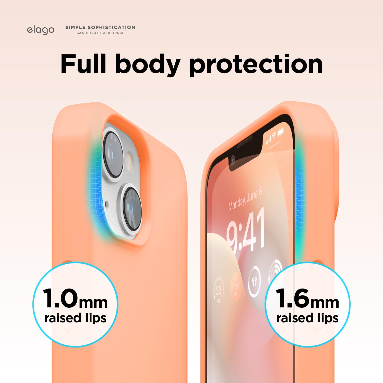 Foto 7 pulgar | Funda De Teléfono Elago Compatible Con Iphone 14 De Silicona Líquida - Venta Internacional.