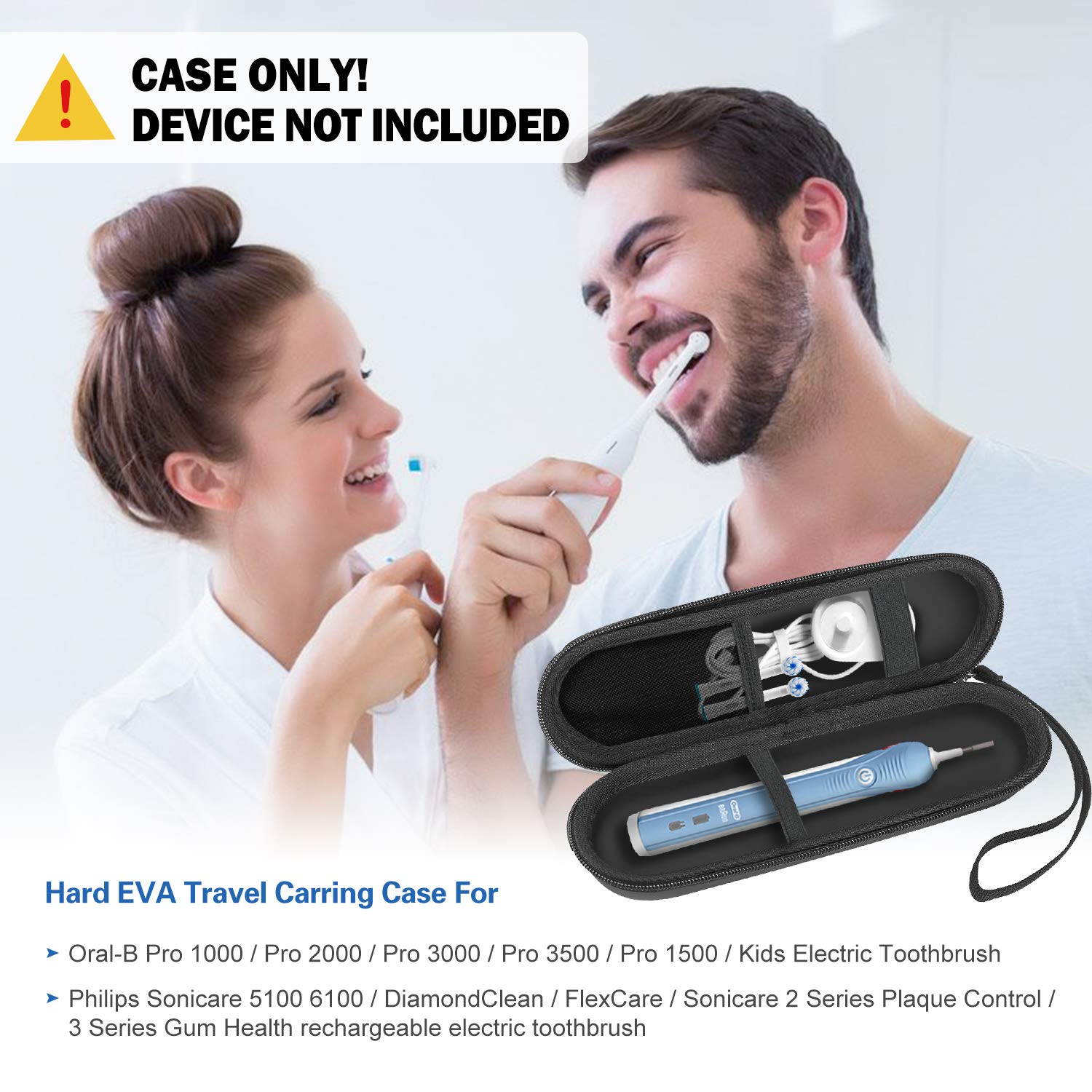 Foto 2 | Funda De Viaje Para Cepillo De Dientes Eléctrico Procase Oral-b/philips - Venta Internacional.