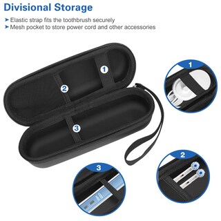 Foto 3 | Funda De Viaje Para Cepillo De Dientes Eléctrico Procase Oral-b/philips - Venta Internacional.