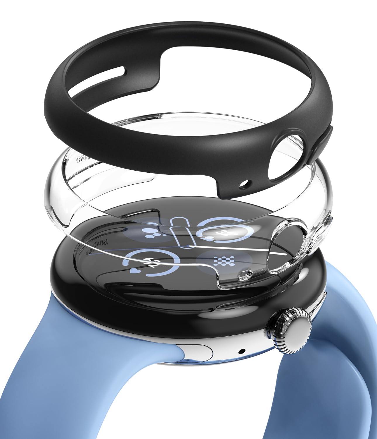 Foto 1 | Funda Para Reloj Inteligente Ringke Slim Compatible Con Google Pixel Watch 2 - Venta Internacional.
