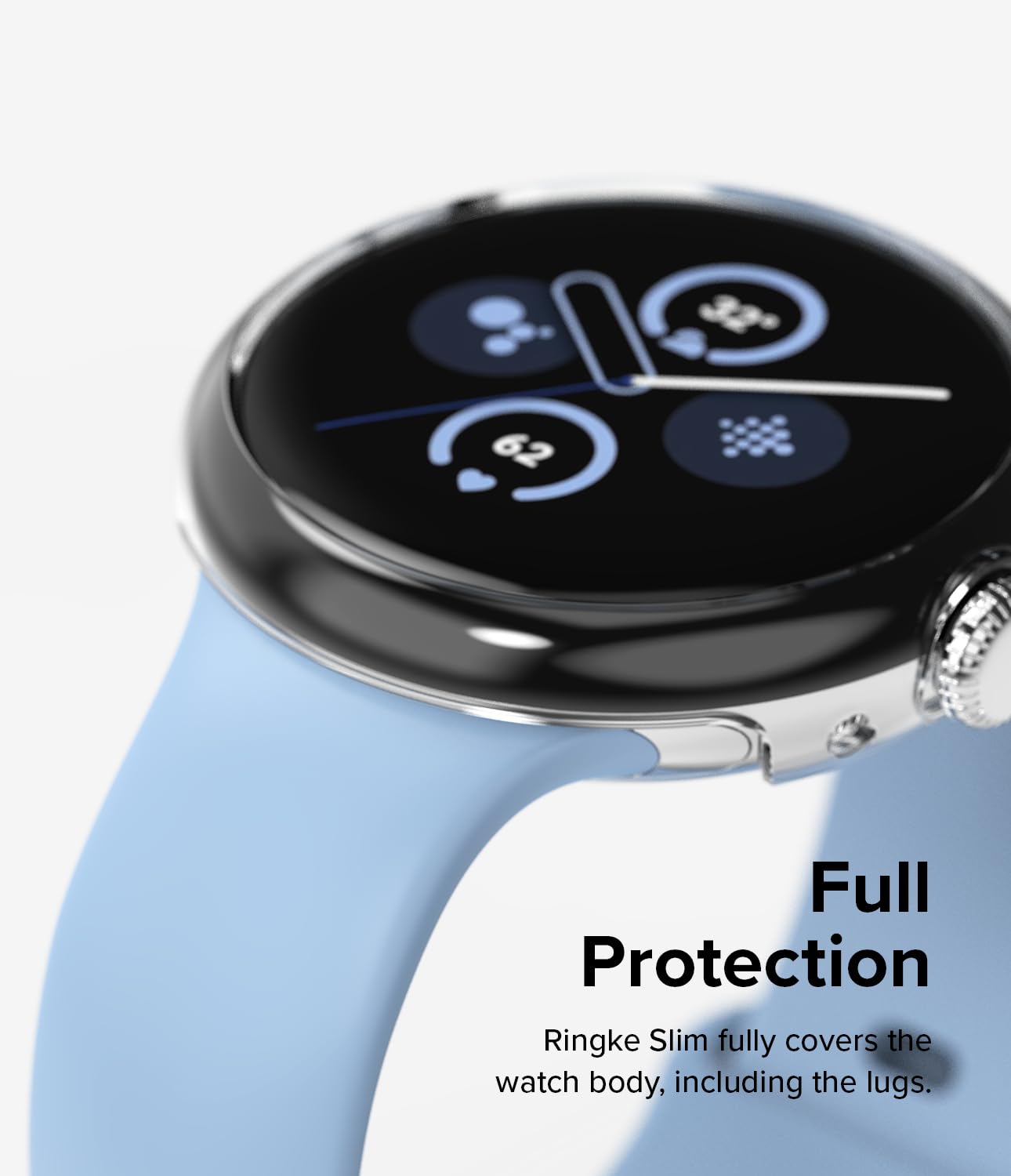 Foto 5 pulgar | Funda Para Reloj Inteligente Ringke Slim Compatible Con Google Pixel Watch 2 - Venta Internacional.