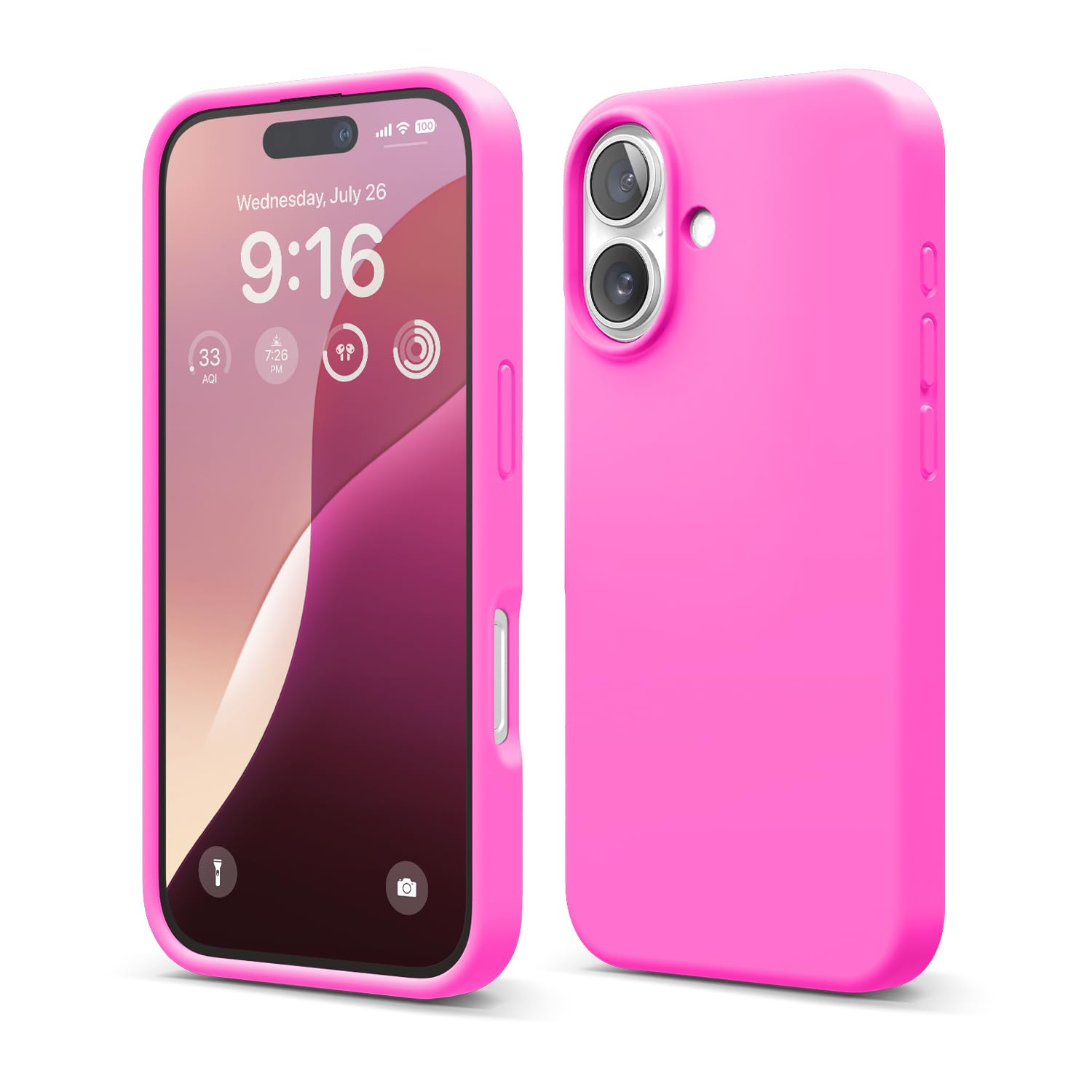 Foto 2 pulgar | Funda De Teléfono Elago Compatible Con Iphone 16, Silicona Líquida - Venta Internacional.
