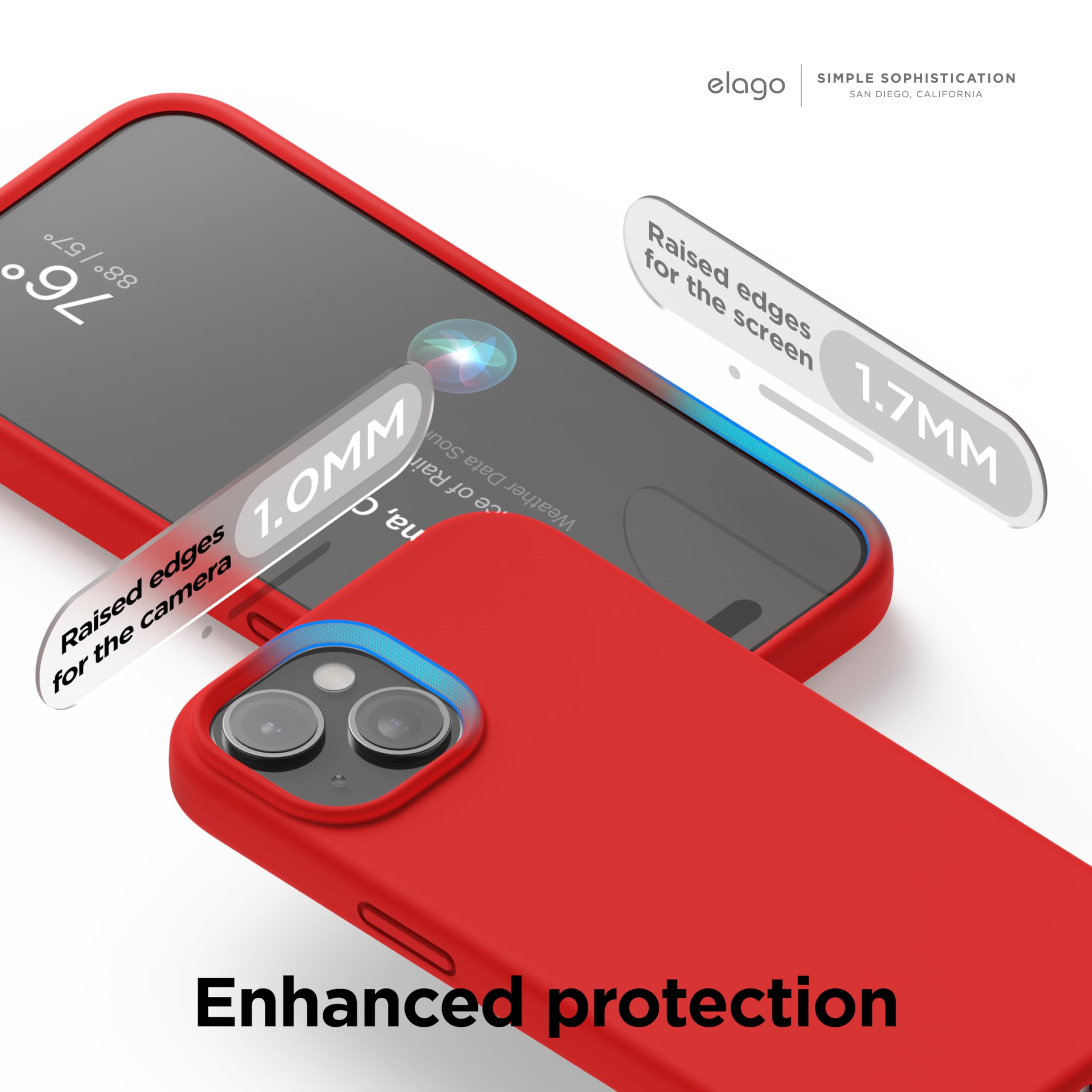 Foto 6 pulgar | Funda De Teléfono Elago Compatible Con Iphone 15 Liquid Silicone R - Venta Internacional.