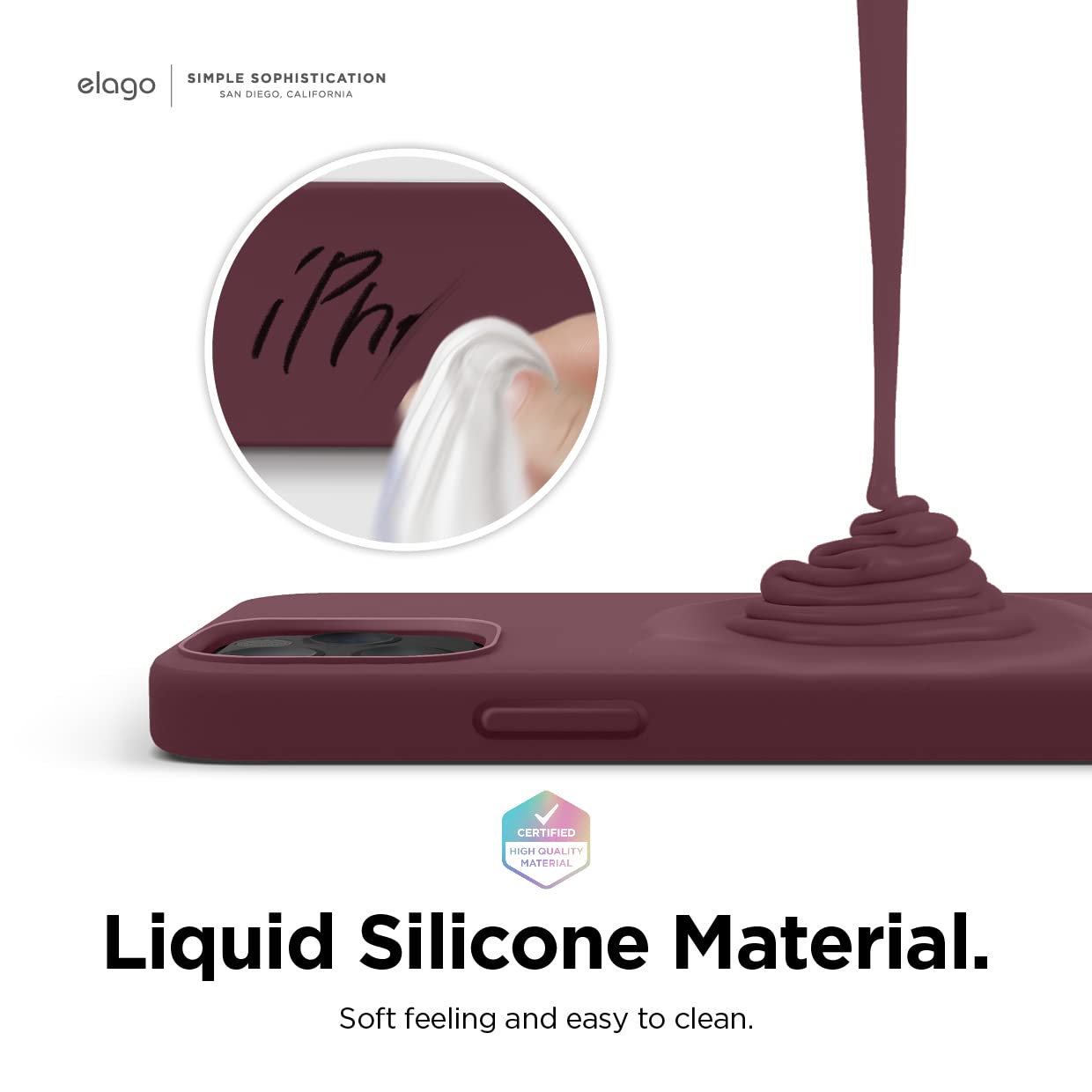 Foto 3 | Funda De Silicona Líquida Elago Para Iphone 12/12 Pro 6.1 - Venta Internacional.
