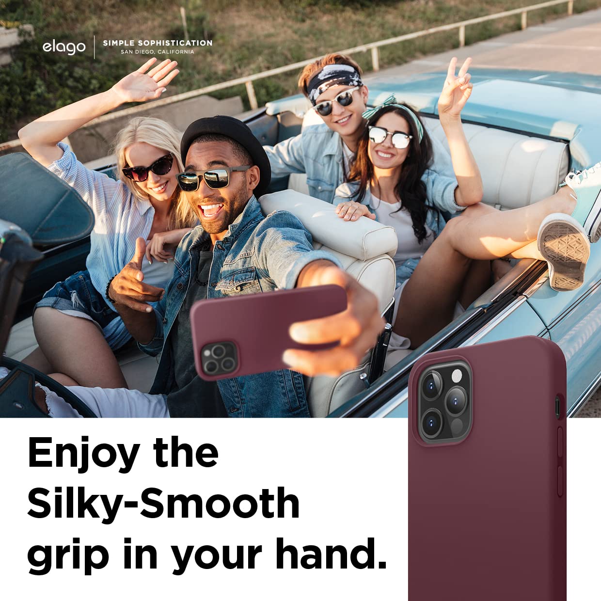 Foto 7 pulgar | Funda De Silicona Líquida Elago Para Iphone 12/12 Pro 6.1 - Venta Internacional.
