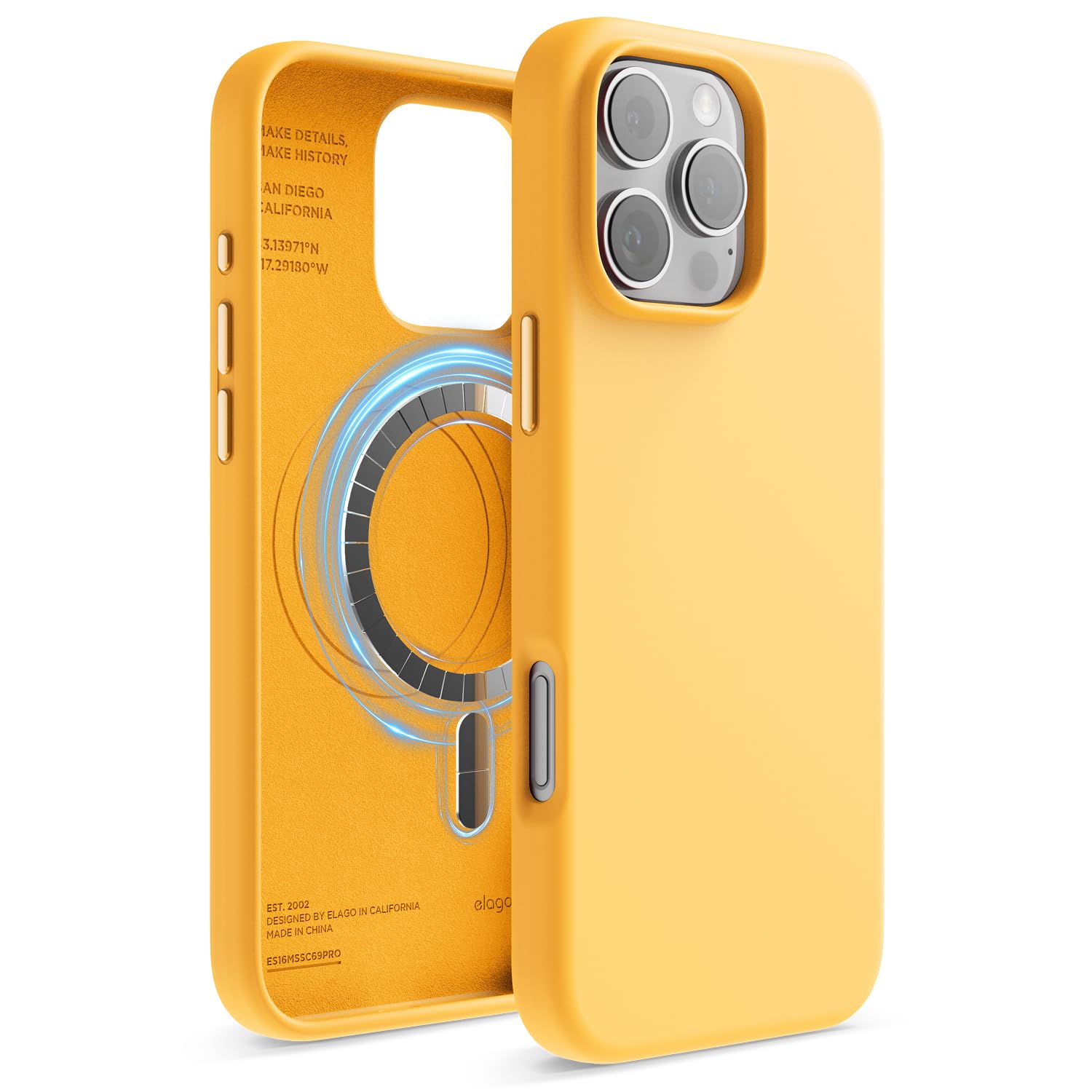 Foto 2 pulgar | Funda De Silicona Magnética Elago Para Iphone 16 Pro Max De 6.9 Pulgadas - Venta Internacional.