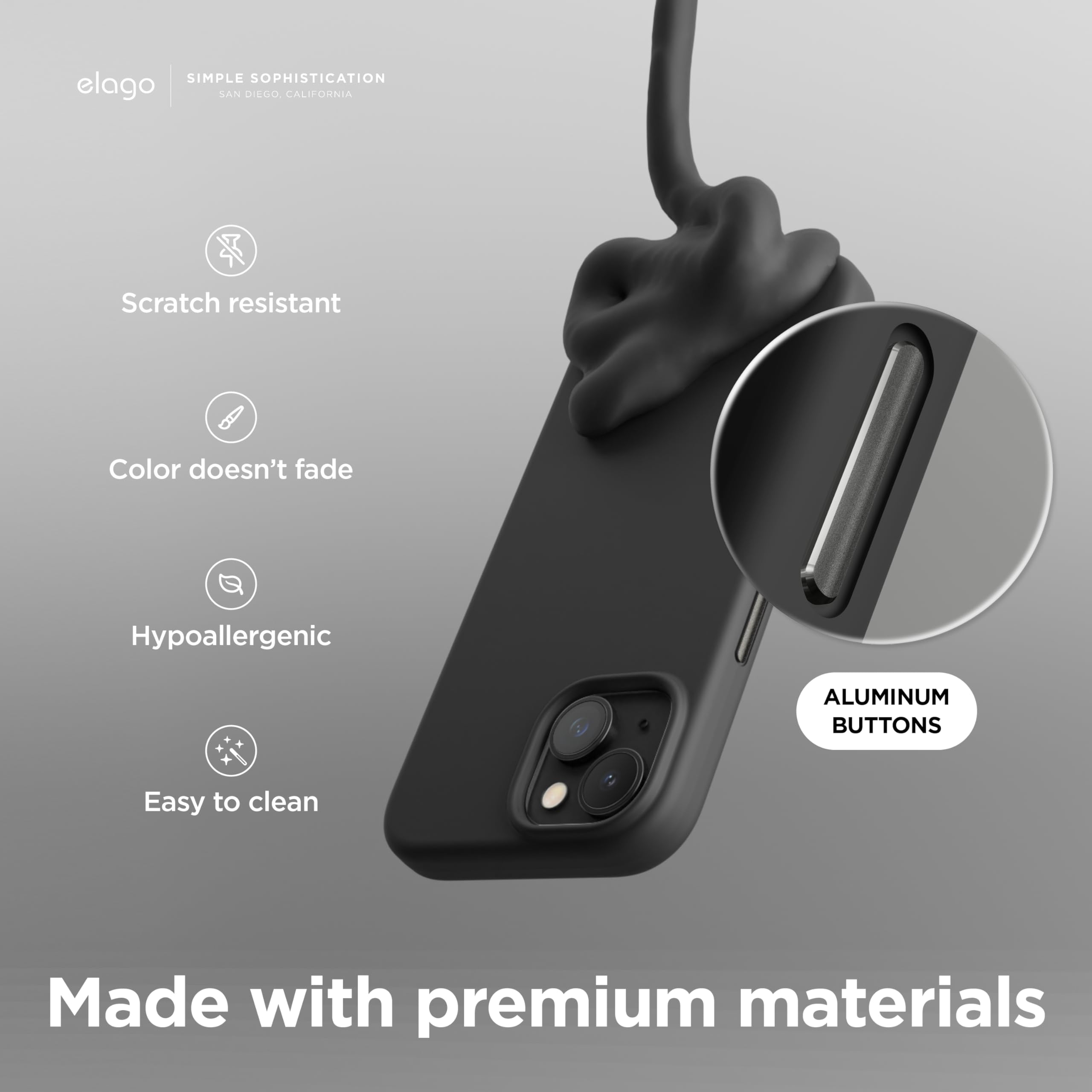 Foto 6 pulgar | Funda De Silicona Magnética Elago Para Iphone 15 6.1 - Venta Internacional.