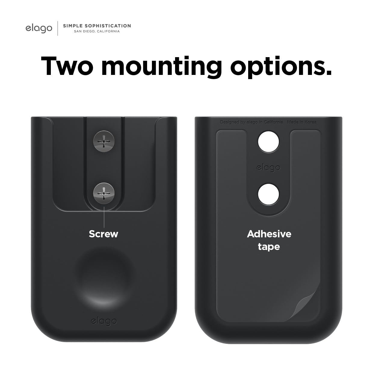 Foto 5 pulgar | Soporte Remoto Elago Universal Para Apple Tv, Color Negro - Venta Internacional.