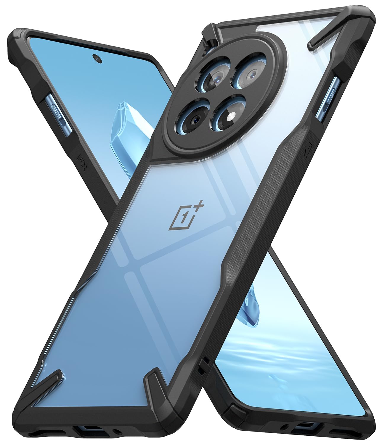 Funda Para Teléfono Ringke Fusion-x Compatible Con Oneplus 12r Negra - Venta Internacional.