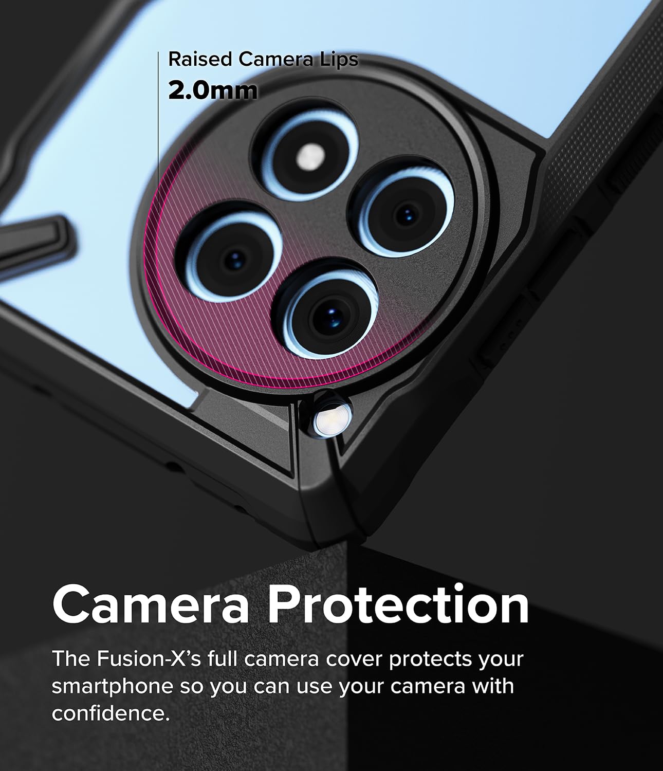 Foto 5 pulgar | Funda Para Teléfono Ringke Fusion-x Compatible Con Oneplus 12r Negra - Venta Internacional.
