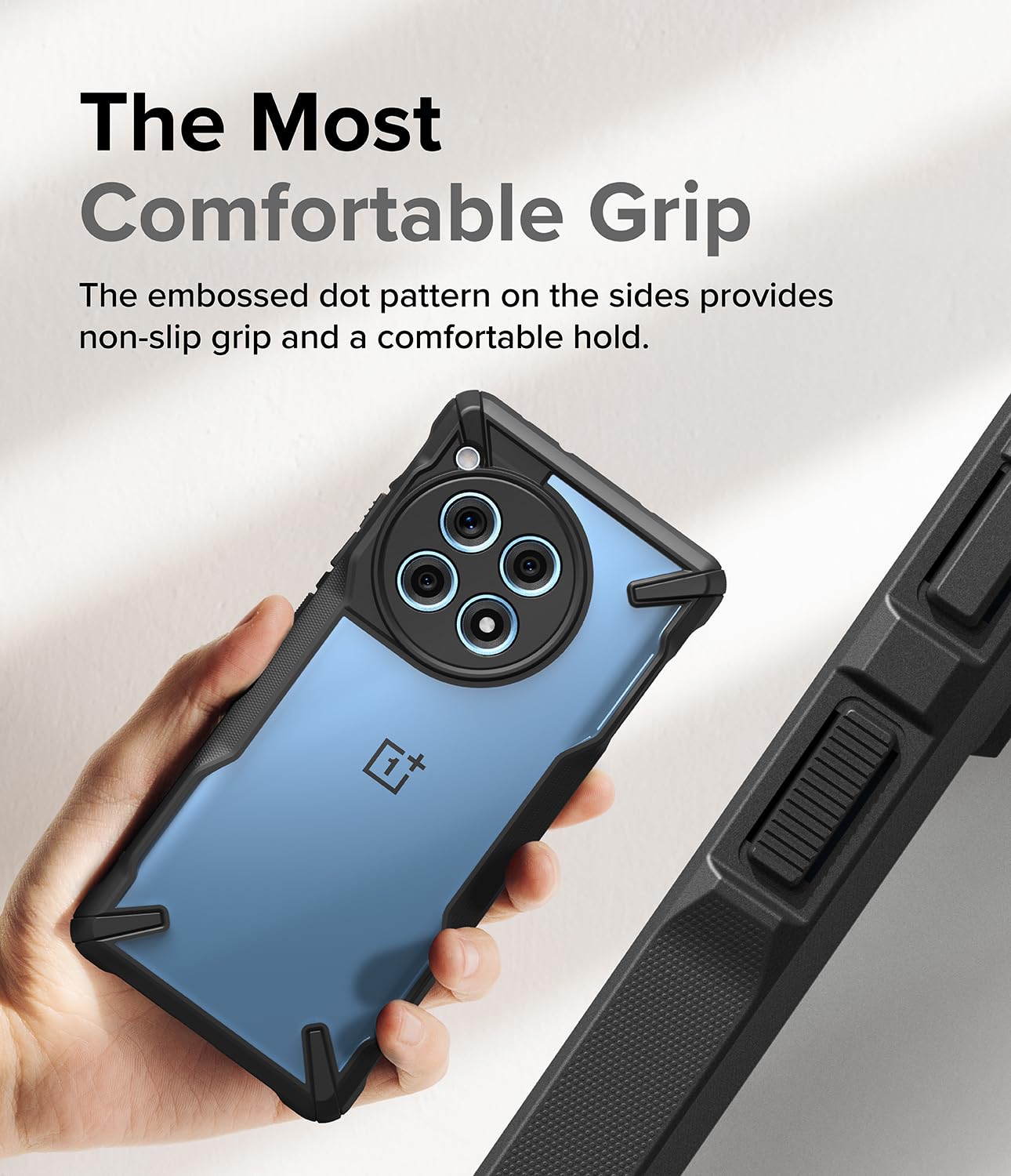 Foto 5 | Funda Para Teléfono Ringke Fusion-x Compatible Con Oneplus 12r Negra - Venta Internacional.