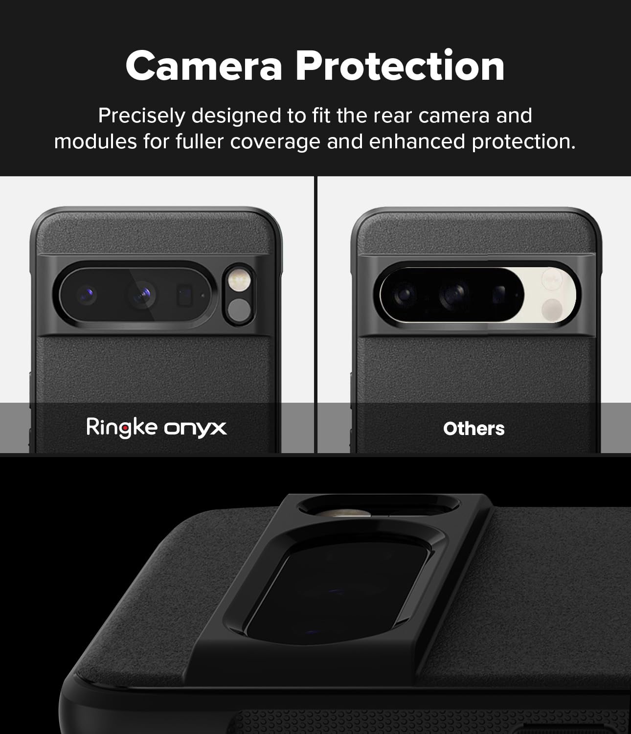 Foto 3 | Funda Ringke Onyx Que Se Siente Bien En La Mano Para Google Pixel 8 P - Venta Internacional.