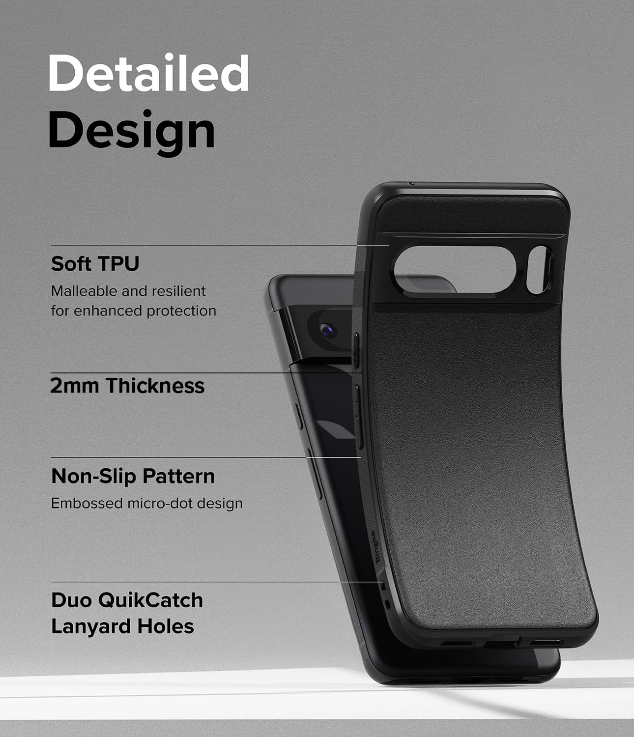 Foto 8 pulgar | Funda Ringke Onyx Que Se Siente Bien En La Mano Para Google Pixel 8 P - Venta Internacional.