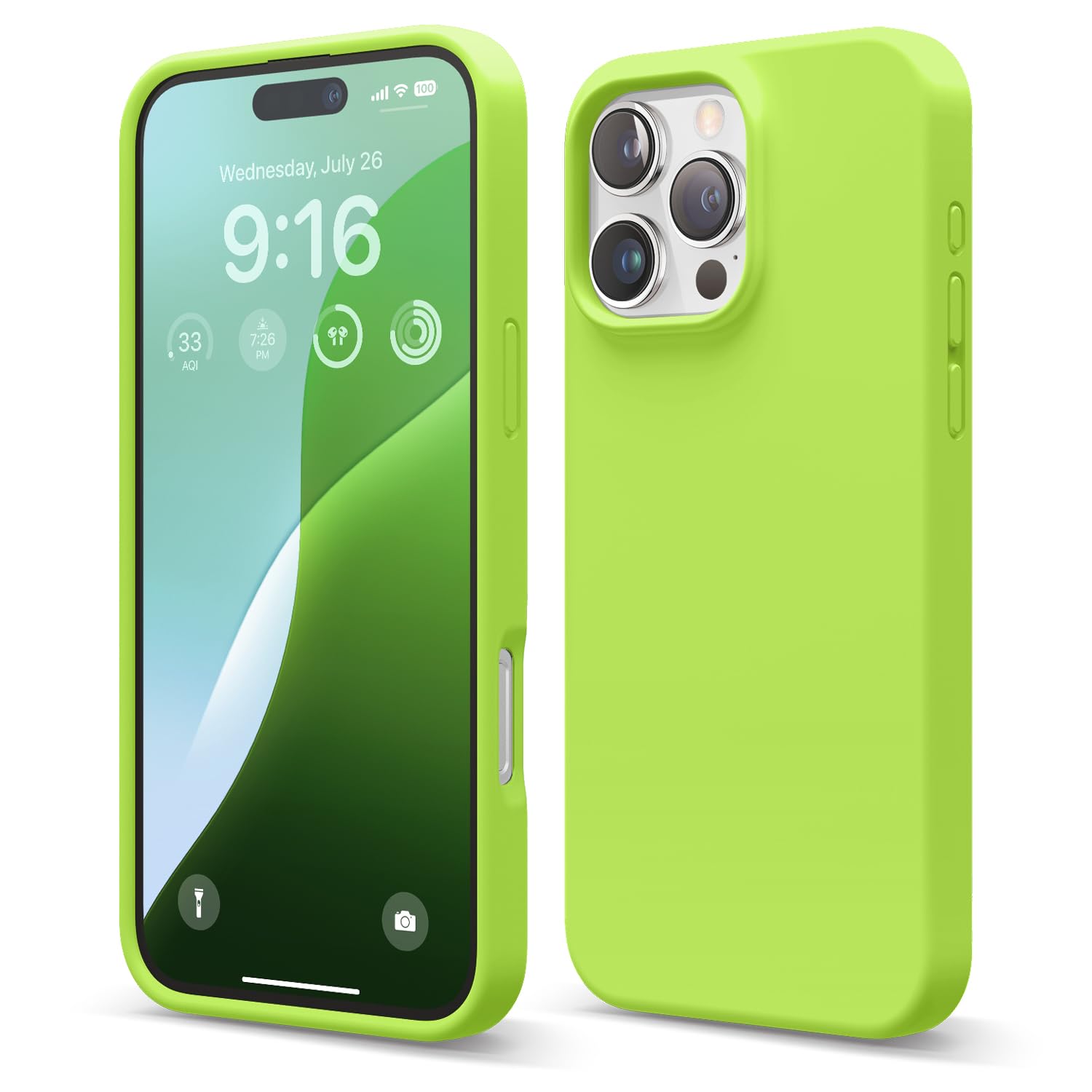 Foto 1 | Funda Para Teléfono Elago Compatible Con Iphone 16 Pro Max, Color Verde Lima - Venta Internacional.