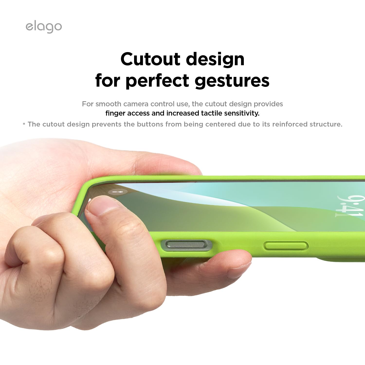 Foto 6 | Funda Para Teléfono Elago Compatible Con Iphone 16 Pro Max, Color Verde Lima - Venta Internacional.
