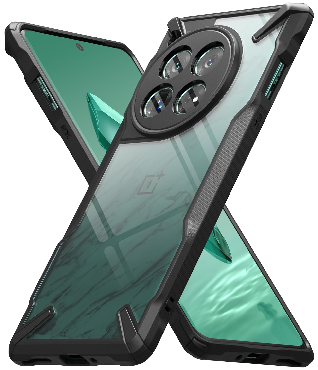 Foto 2 pulgar | Funda Para Teléfono Ringke Fusion-x Compatible Con Oneplus 12 Negra - Venta Internacional.
