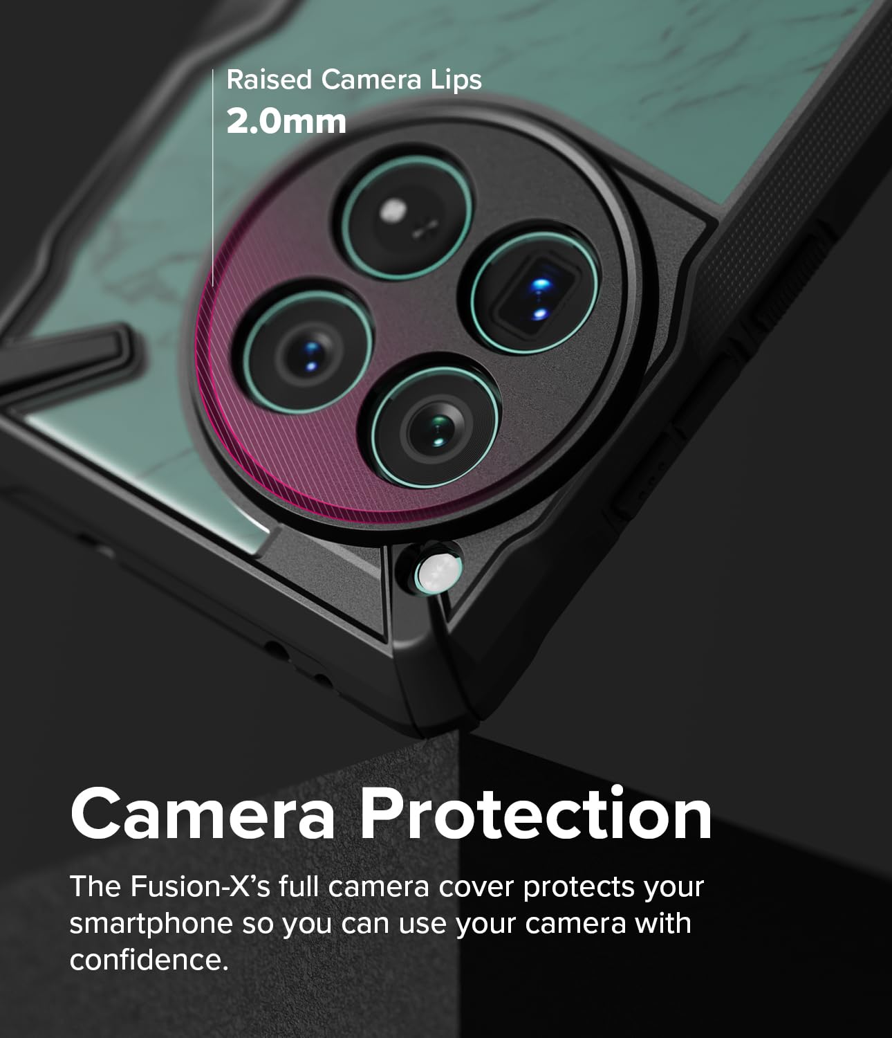 Foto 5 pulgar | Funda Para Teléfono Ringke Fusion-x Compatible Con Oneplus 12 Negra - Venta Internacional.