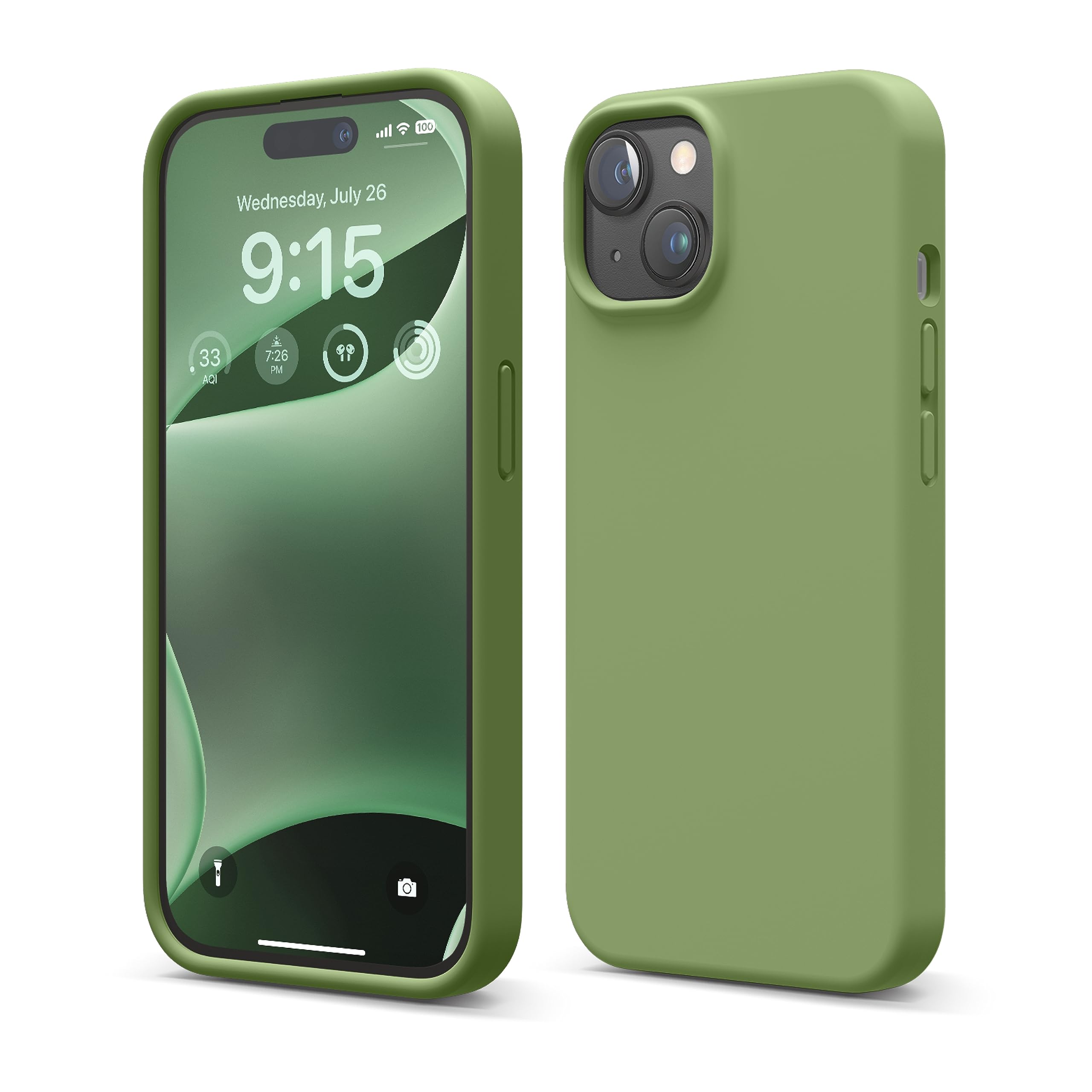 Foto 2 pulgar | Funda De Teléfono Elago Compatible Con Iphone 15 De Silicona Líquida - Venta Internacional.
