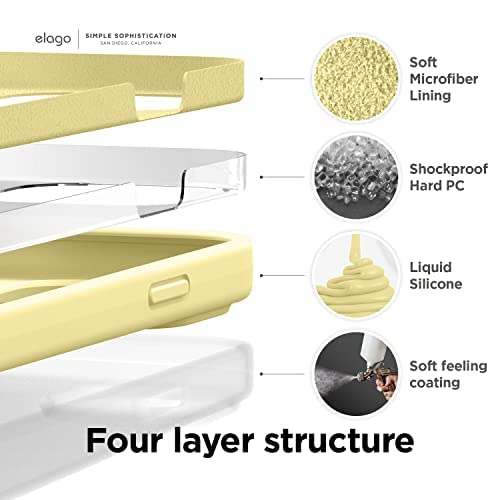 Foto 6 pulgar | Funda Elago Liquid Silicone Compatible Con Iphone 14 De 6.1 Pulgadas - Venta Internacional.