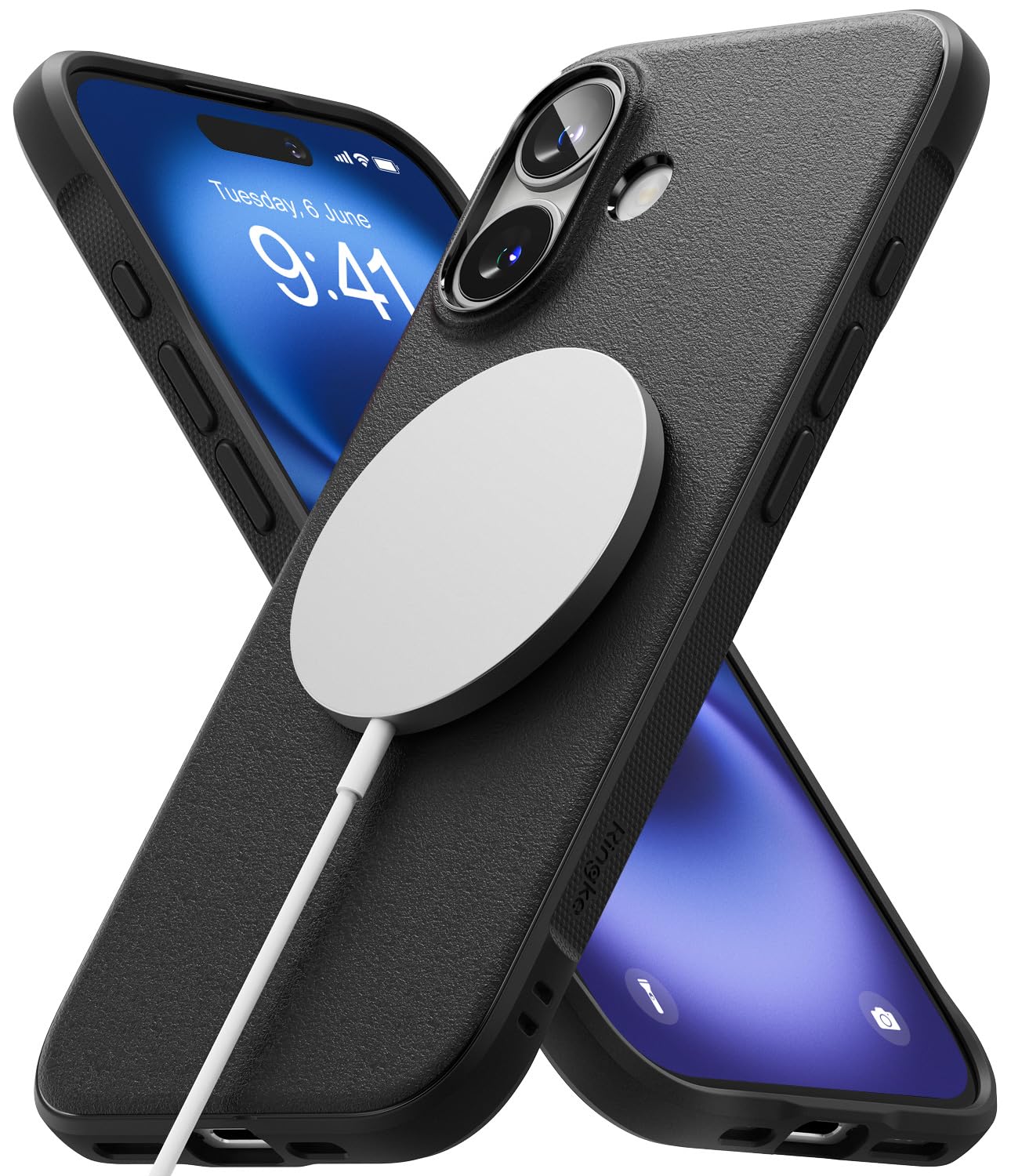 Funda Ringke Onyx Compatible Con Iphone 16 Plus Con Magsafe - Venta Internacional.