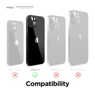 Foto 6 | Funda Elago Liquid Silicone Compatible Con Iphone 13 De 6.1 Pulgadas, Color Marrón - Venta Internacional.