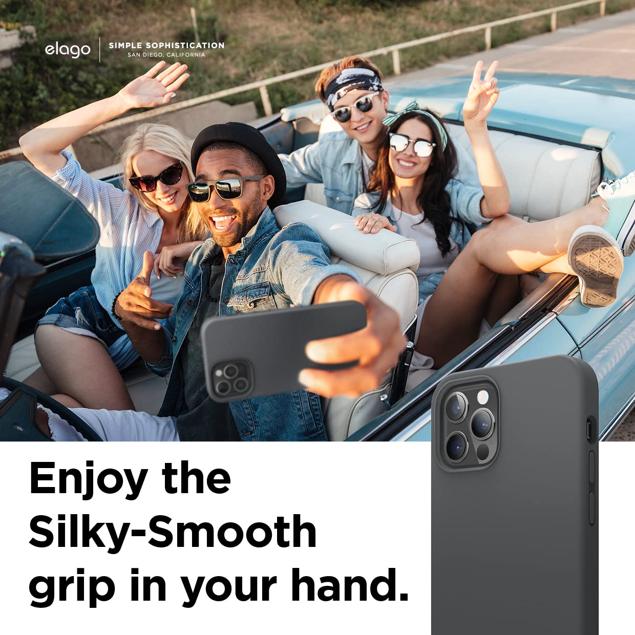 Foto 7 pulgar | Funda De Teléfono Elago Liquid Silicone Compatible Con Iphone 12/1 - Venta Internacional.