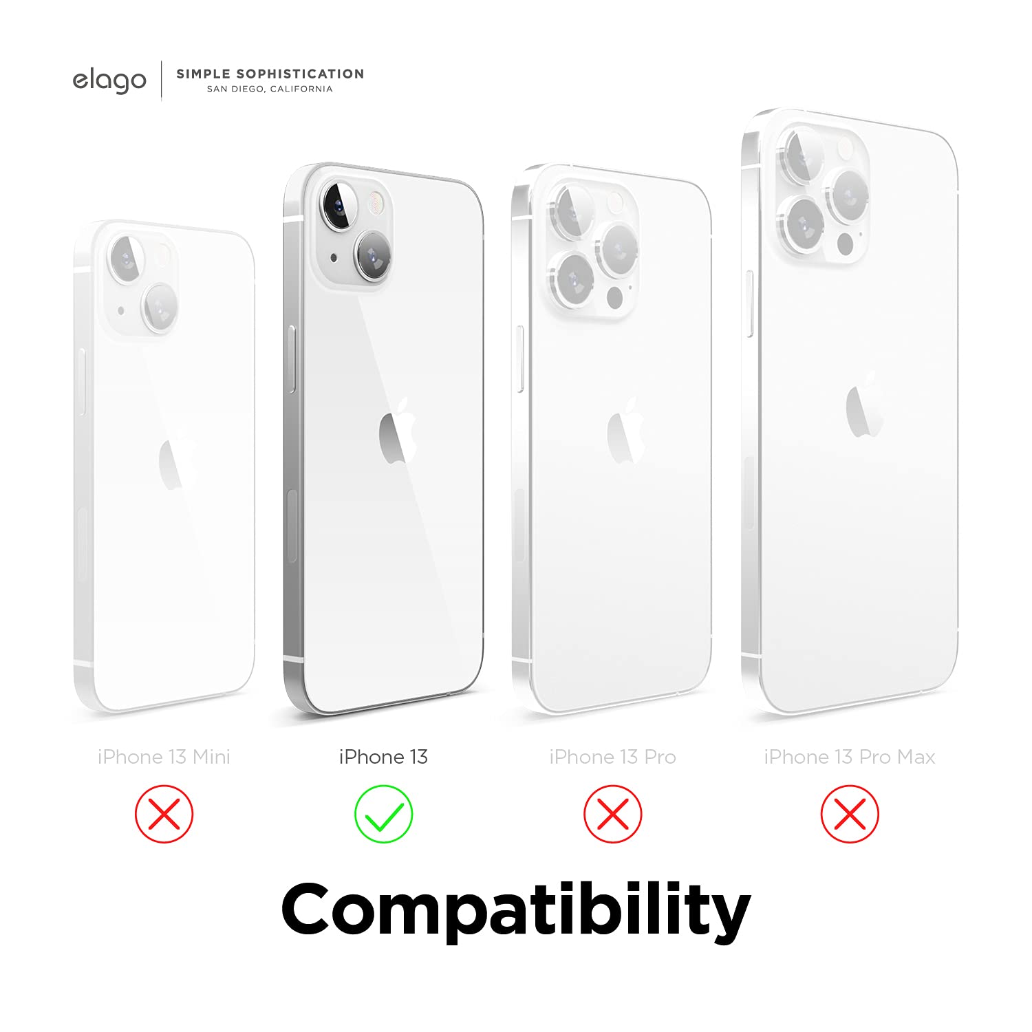 Foto 6 pulgar | Funda De Silicona Líquida Elago Para Iphone 13 De 6.1 Pulgadas, Azul Claro - Venta Internacional.