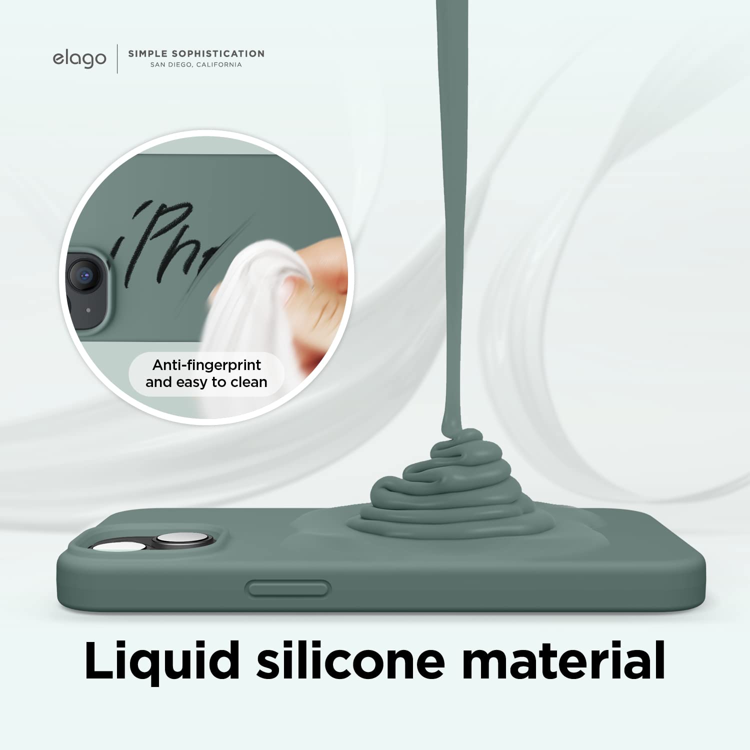 Foto 5 pulgar | Funda Elago Liquid Silicone Compatible Con Iphone 14 De 6.1 Pulgadas - Venta Internacional.