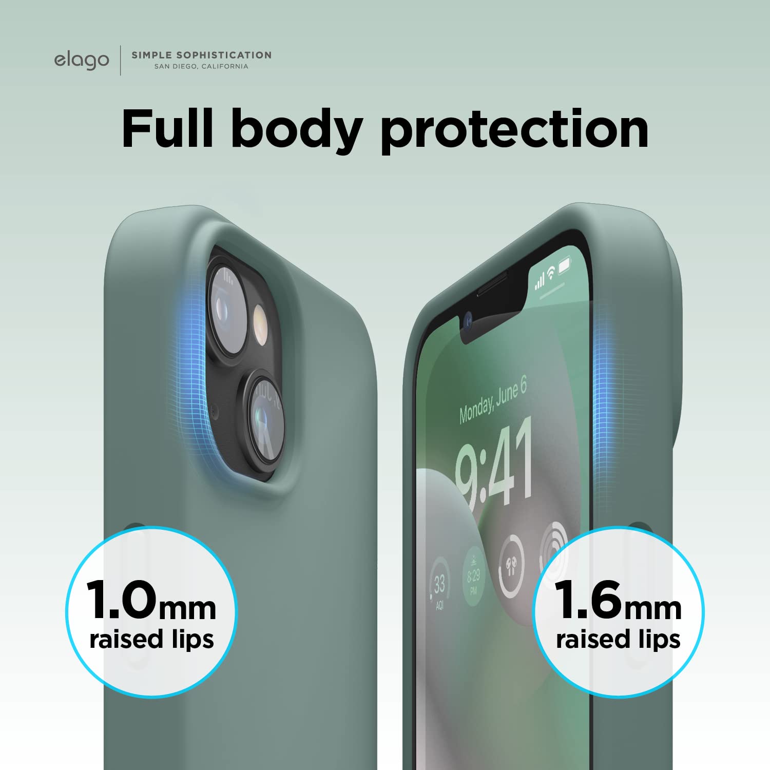 Foto 7 pulgar | Funda Elago Liquid Silicone Compatible Con Iphone 14 De 6.1 Pulgadas - Venta Internacional.