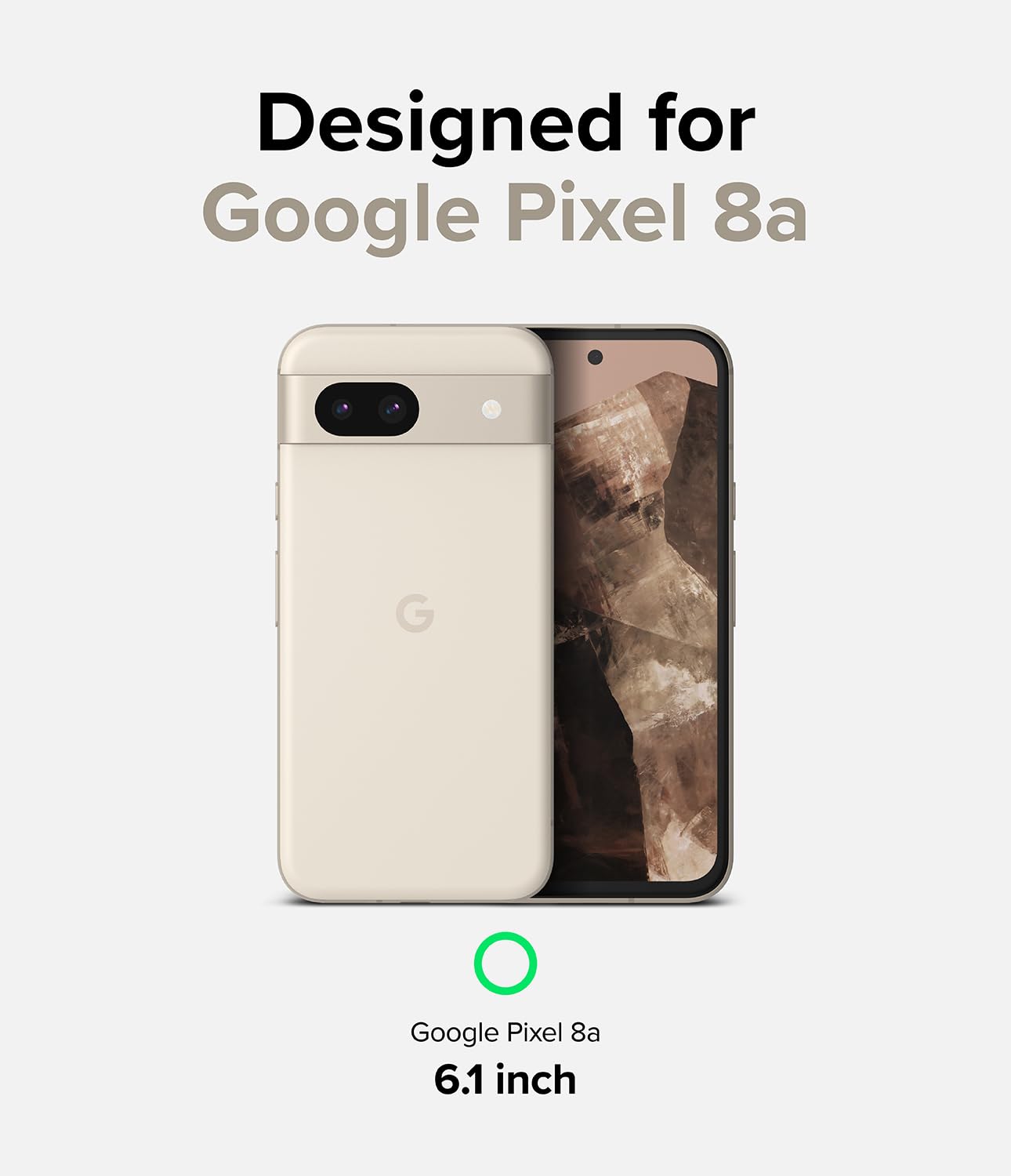 Foto 2 | Funda Para Teléfono Ringke Fusion Compatible Con Google Pixel 8a, Transparente - Venta Internacional.