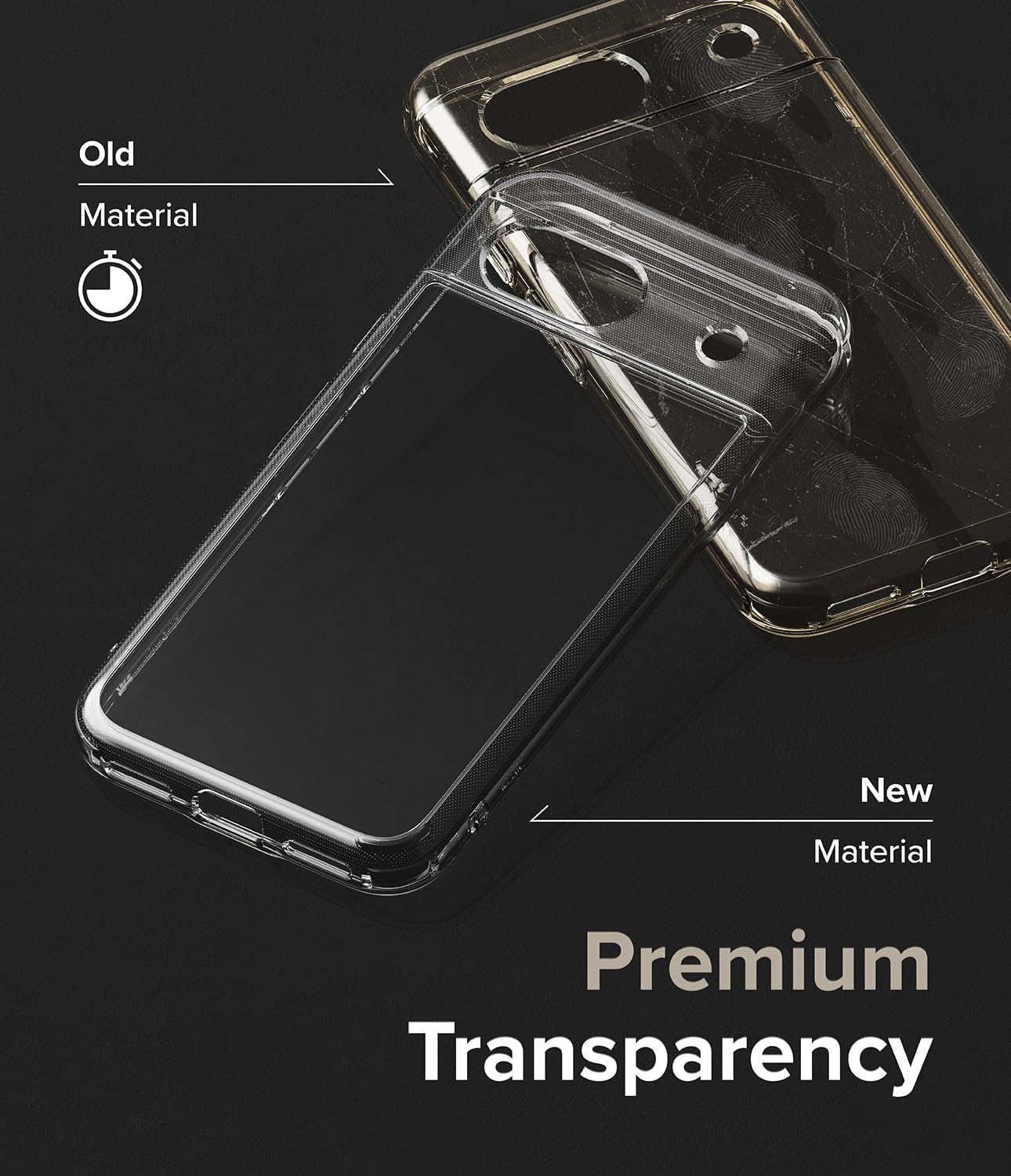 Foto 5 pulgar | Funda Para Teléfono Ringke Fusion Compatible Con Google Pixel 8a, Transparente - Venta Internacional.