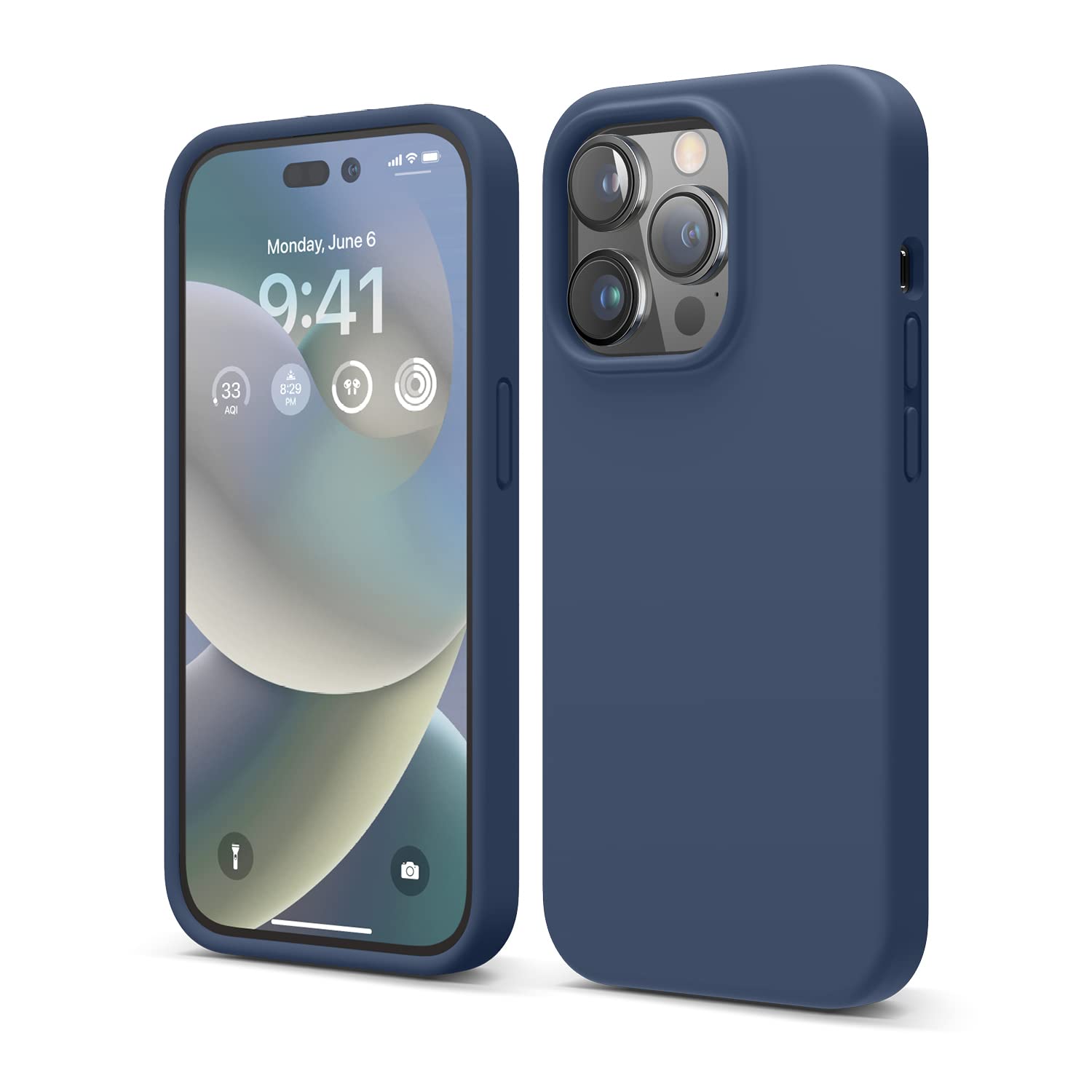 Funda De Teléfono Elago Compatible Con Iphone 14 Pro Liquid Silico - Venta Internacional.