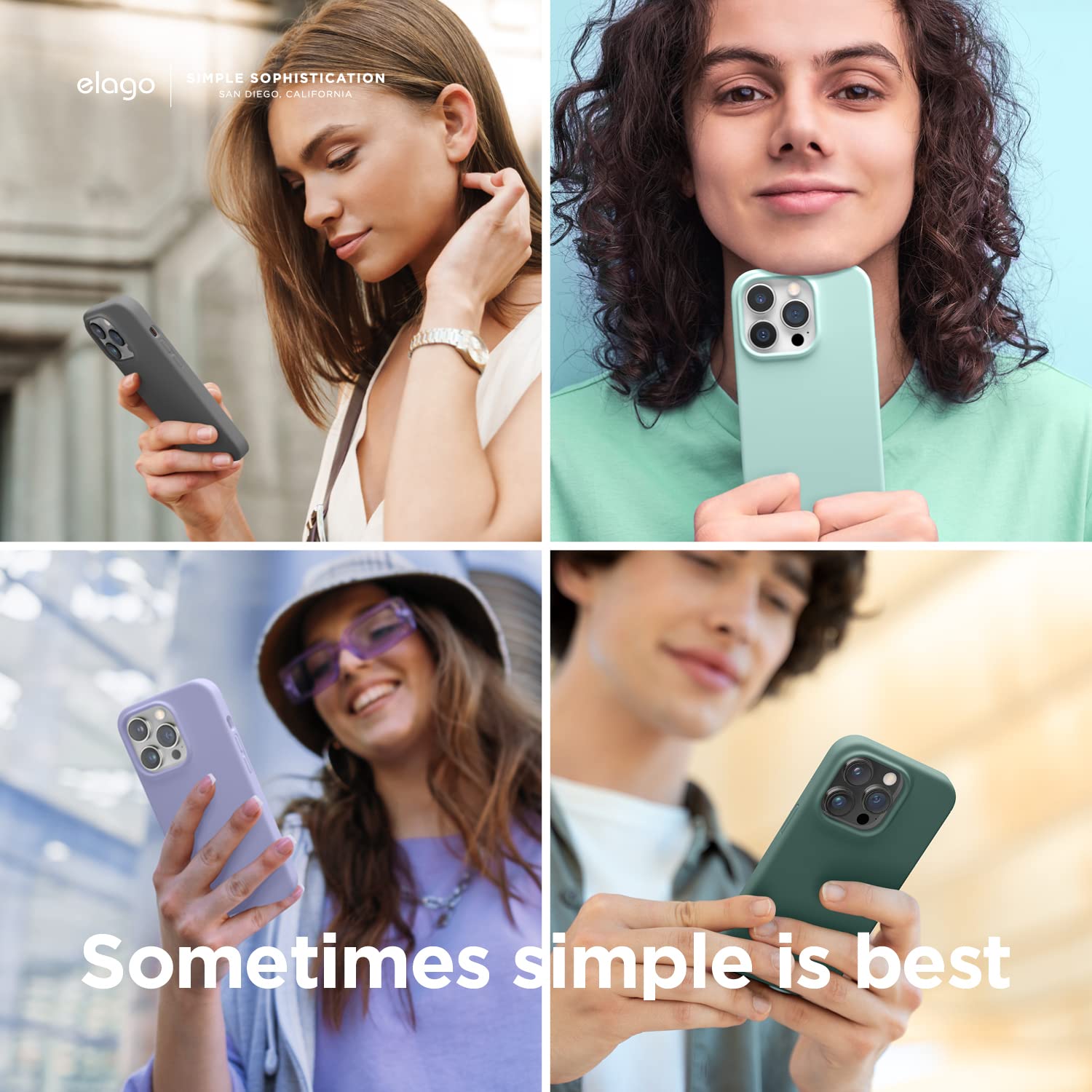 Foto 4 pulgar | Funda De Teléfono Elago Compatible Con Iphone 14 Pro Liquid Silico - Venta Internacional.