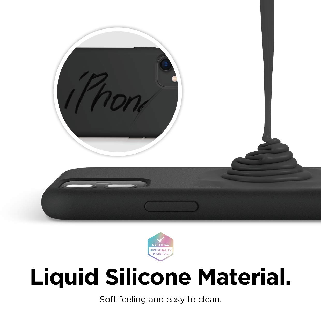 Foto 4 | Funda De Teléfono Elago Compatible Con Iphone 11 De Silicona Líquida - Venta Internacional.