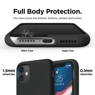 Foto 5 | Funda De Teléfono Elago Compatible Con Iphone 11 De Silicona Líquida - Venta Internacional.