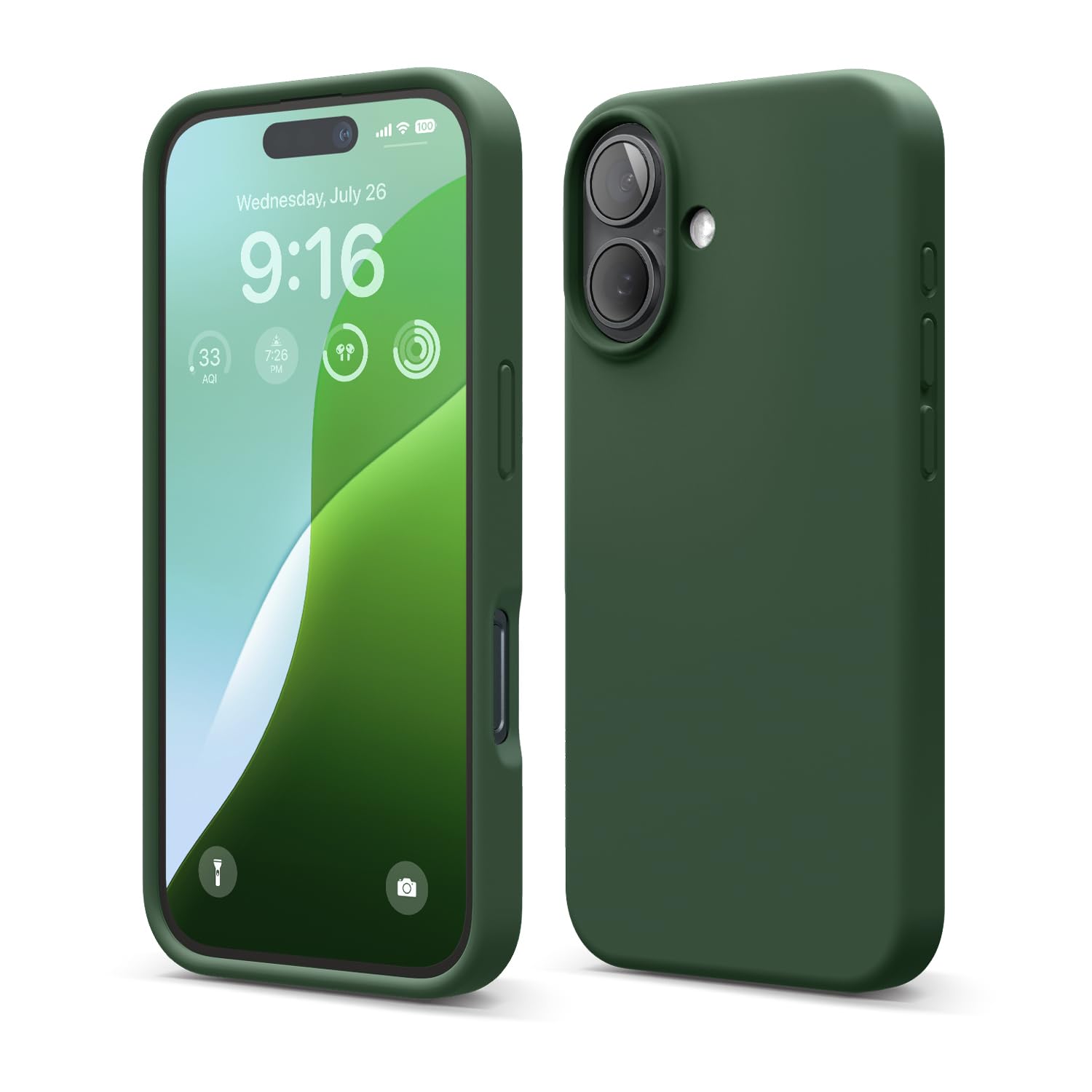 Foto 1 | Funda De Teléfono Elago Compatible Con Iphone 16, Silicona Líquida - Venta Internacional.