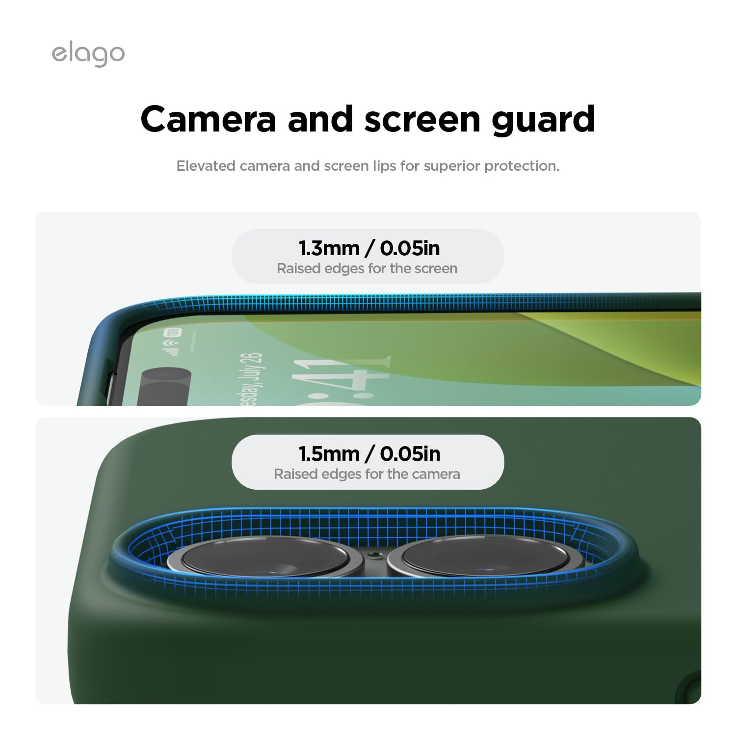 Foto 6 pulgar | Funda De Teléfono Elago Compatible Con Iphone 16, Silicona Líquida - Venta Internacional.