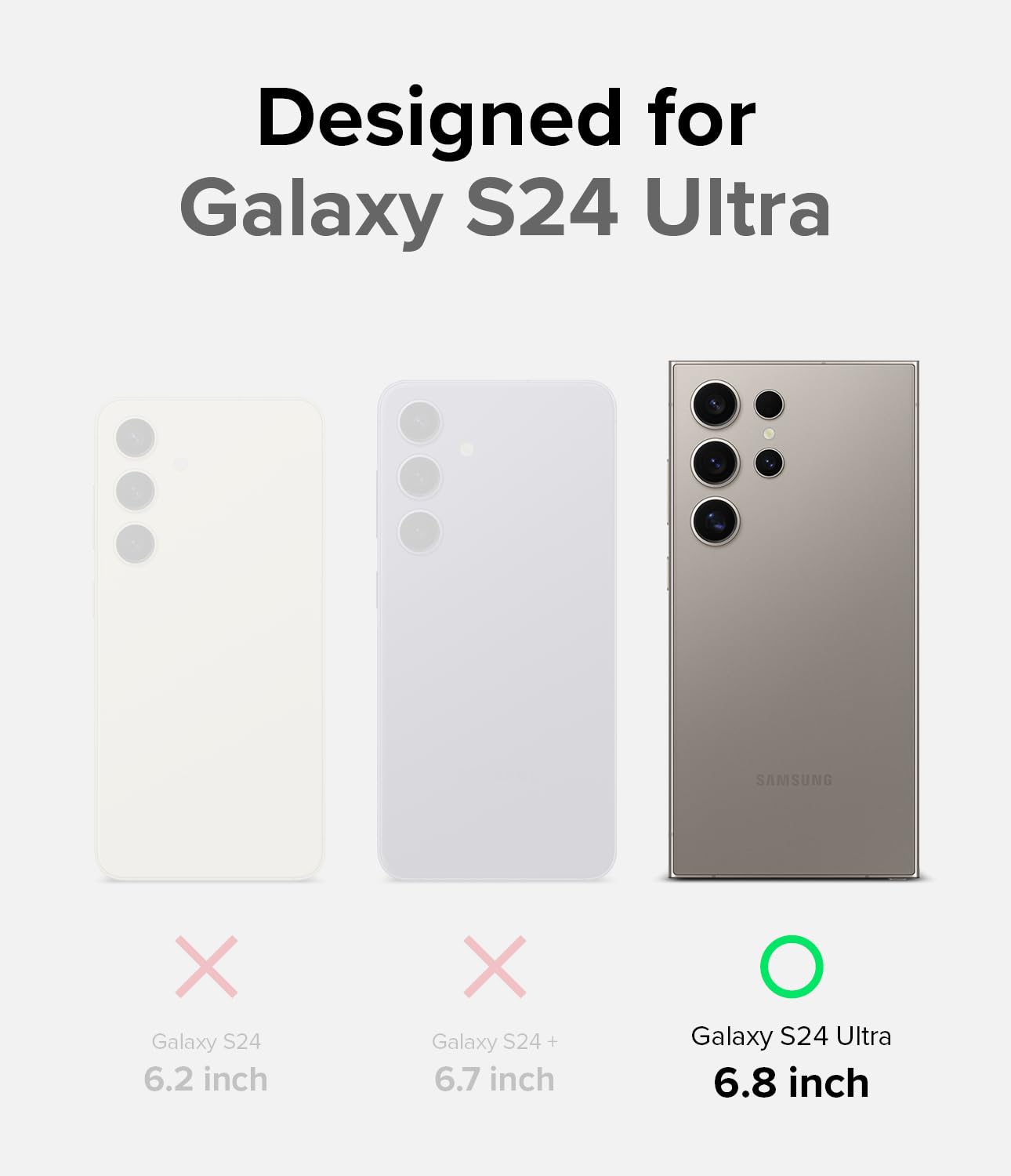 Foto 2 | Funda Ringke Onyx Se Siente Bien Para Samsung Galaxy S24 Ultra 5g - Venta Internacional.