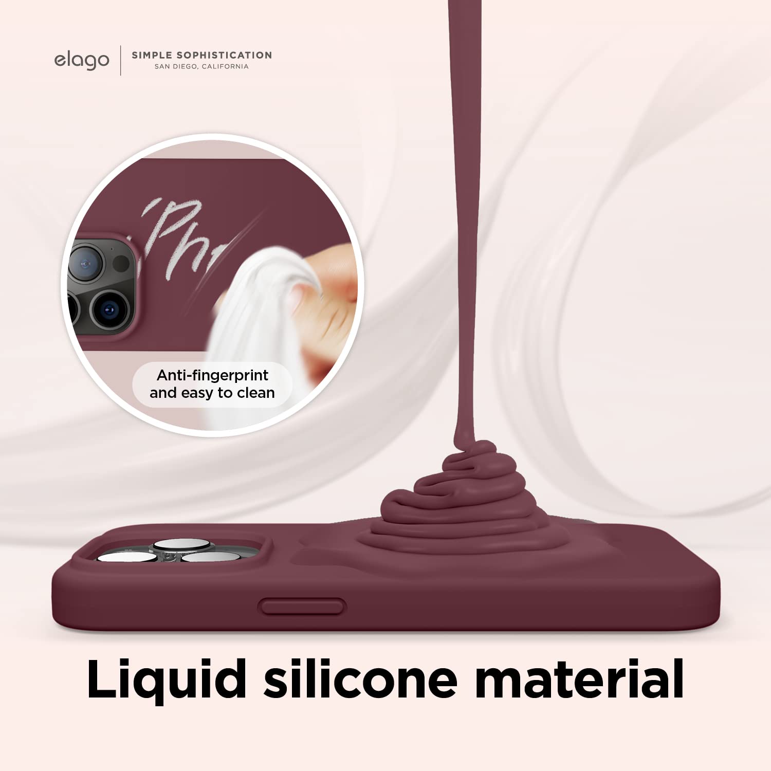 Foto 5 pulgar | Funda De Teléfono Elago Compatible Con Iphone 14 Pro Liquid Silico - Venta Internacional.