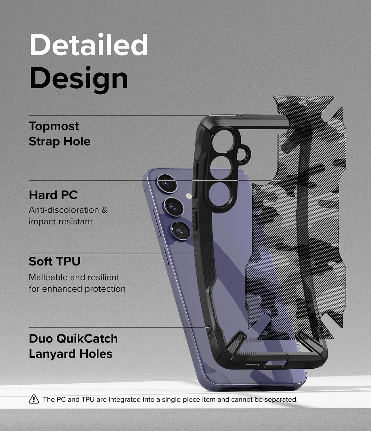 Foto 8 pulgar | Funda Para Teléfono Ringke Fusion-x Compatible Con Samsung Galaxy S24 Plus - Venta Internacional.